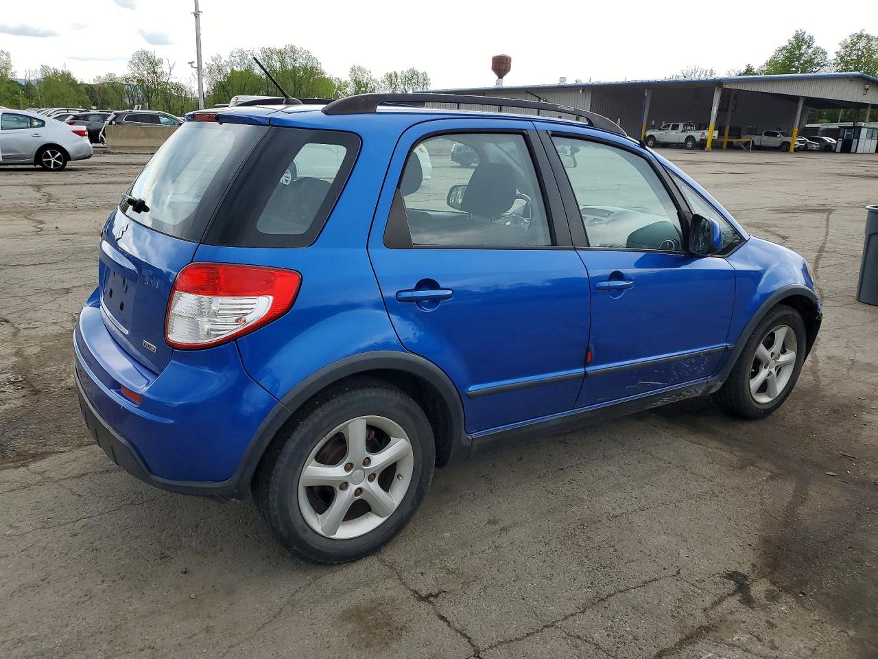 2007 Suzuki Sx4 Blue vin: JS2YB413175110507
