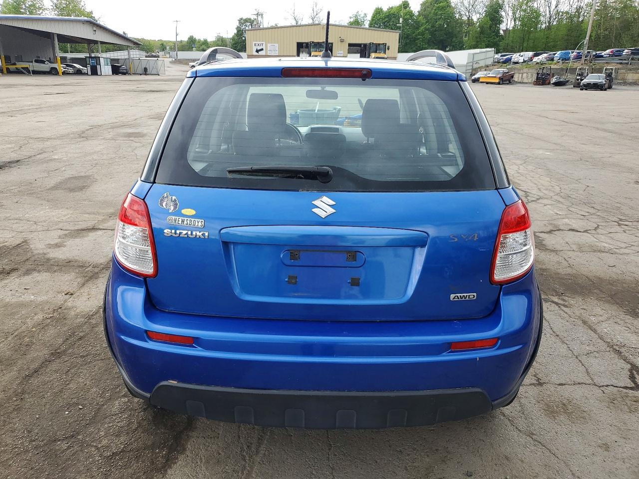 2007 Suzuki Sx4 Blue vin: JS2YB413175110507