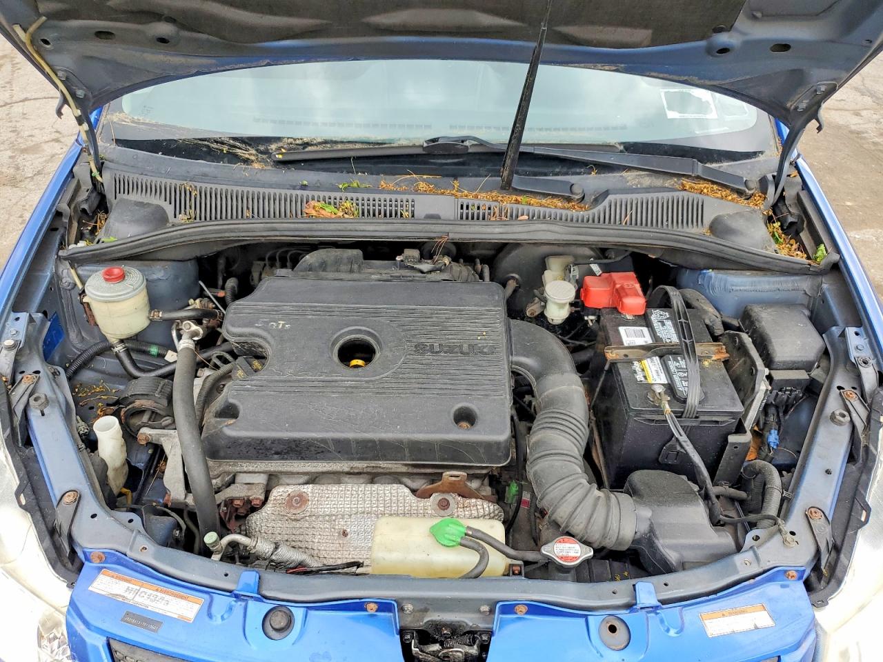 2007 Suzuki Sx4 Blue vin: JS2YB413175110507