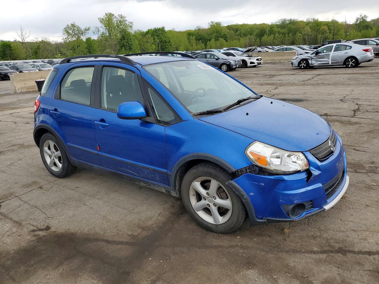 2007 Suzuki Sx4 Blue vin: JS2YB413175110507