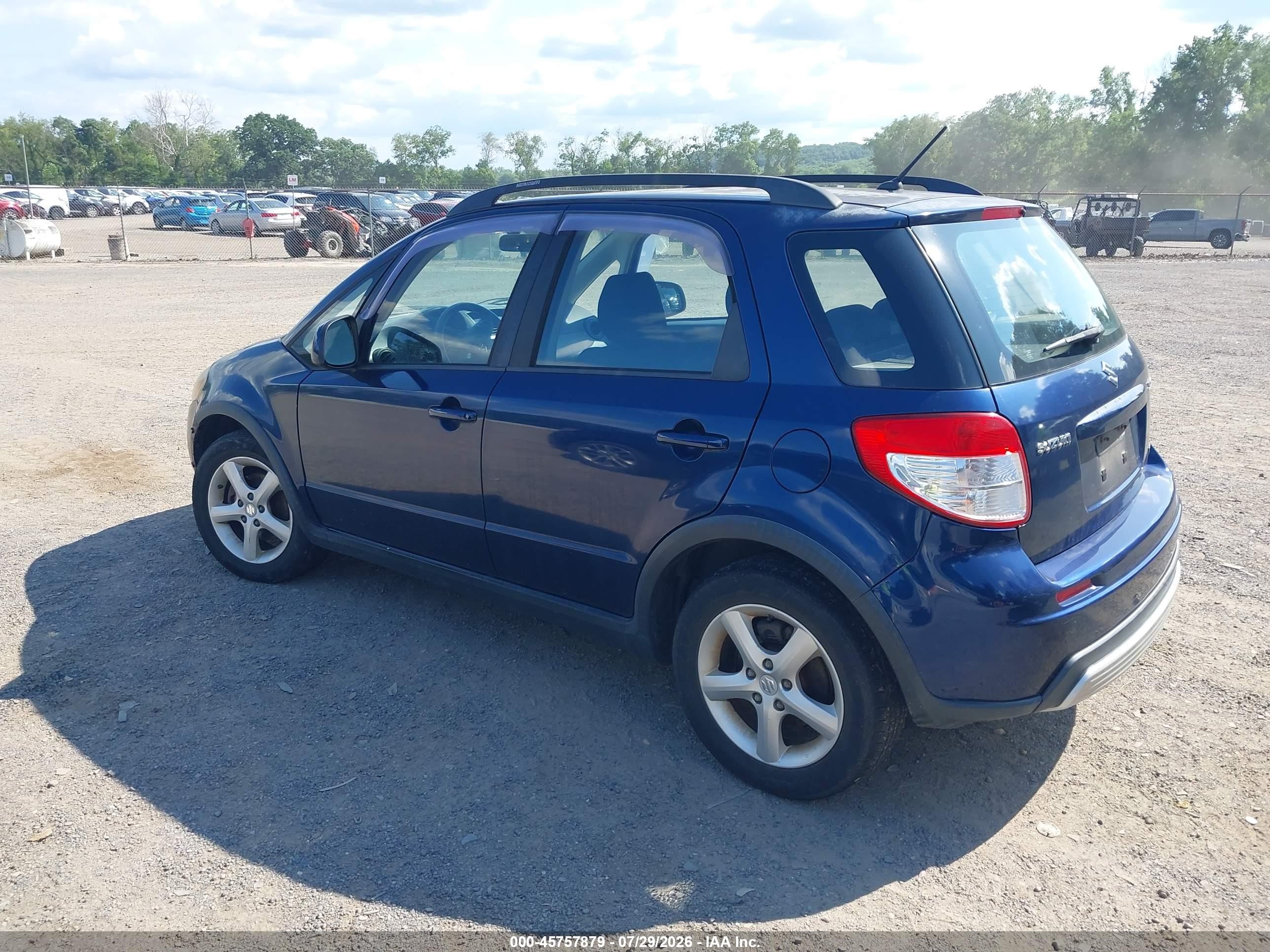 2008 Suzuki Sx4 Convenience/touring Blue vin: JS2YB413185111724