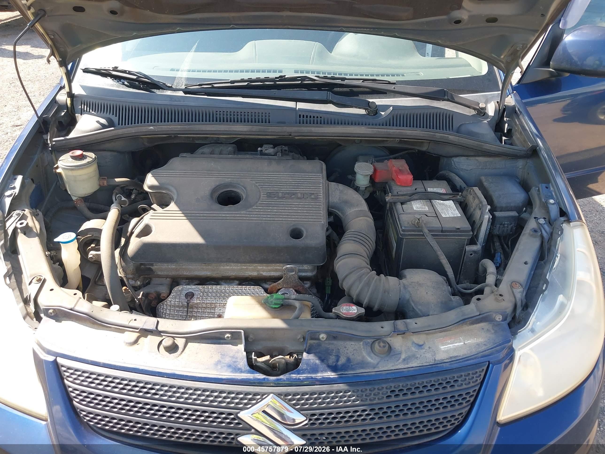 2008 Suzuki Sx4 Convenience/touring Blue vin: JS2YB413185111724