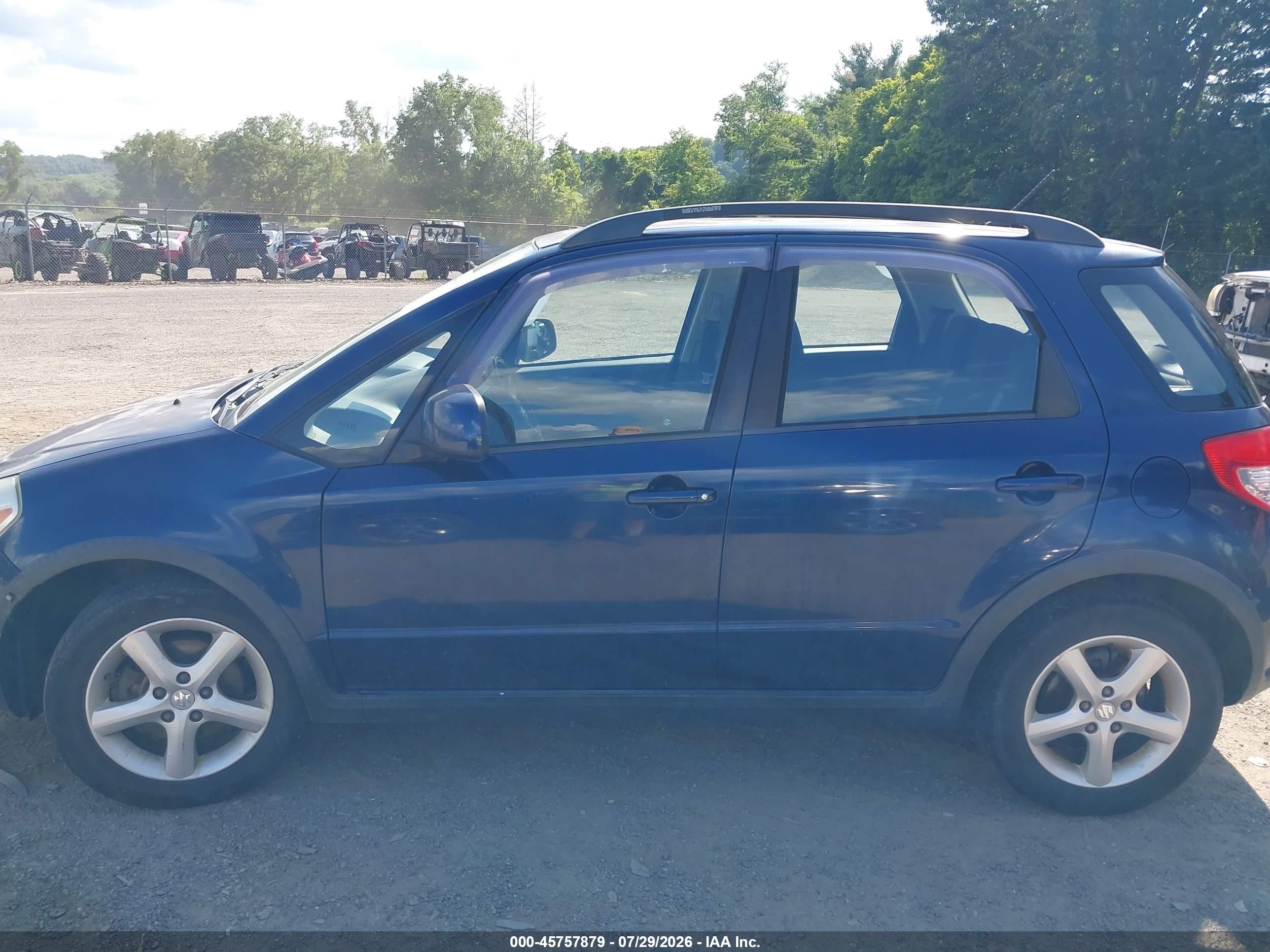 2008 Suzuki Sx4 Convenience/touring Blue vin: JS2YB413185111724
