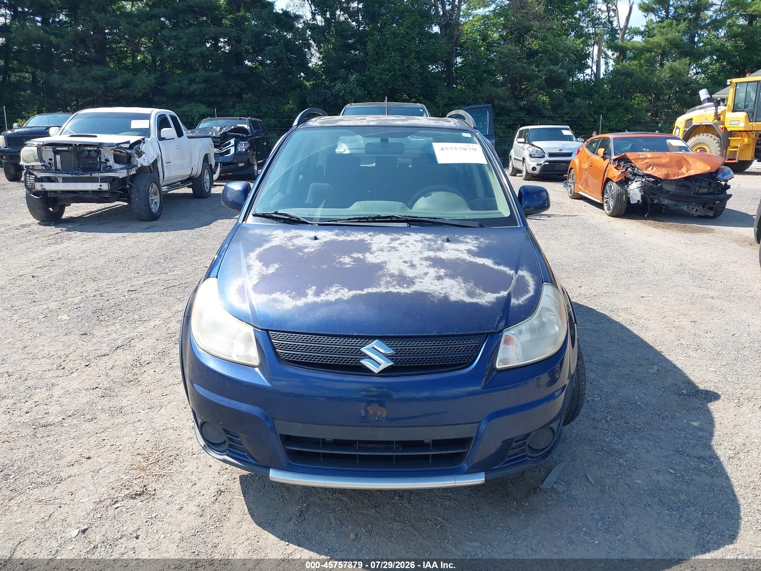 2008 Suzuki Sx4 Convenience/touring Blue vin: JS2YB413185111724