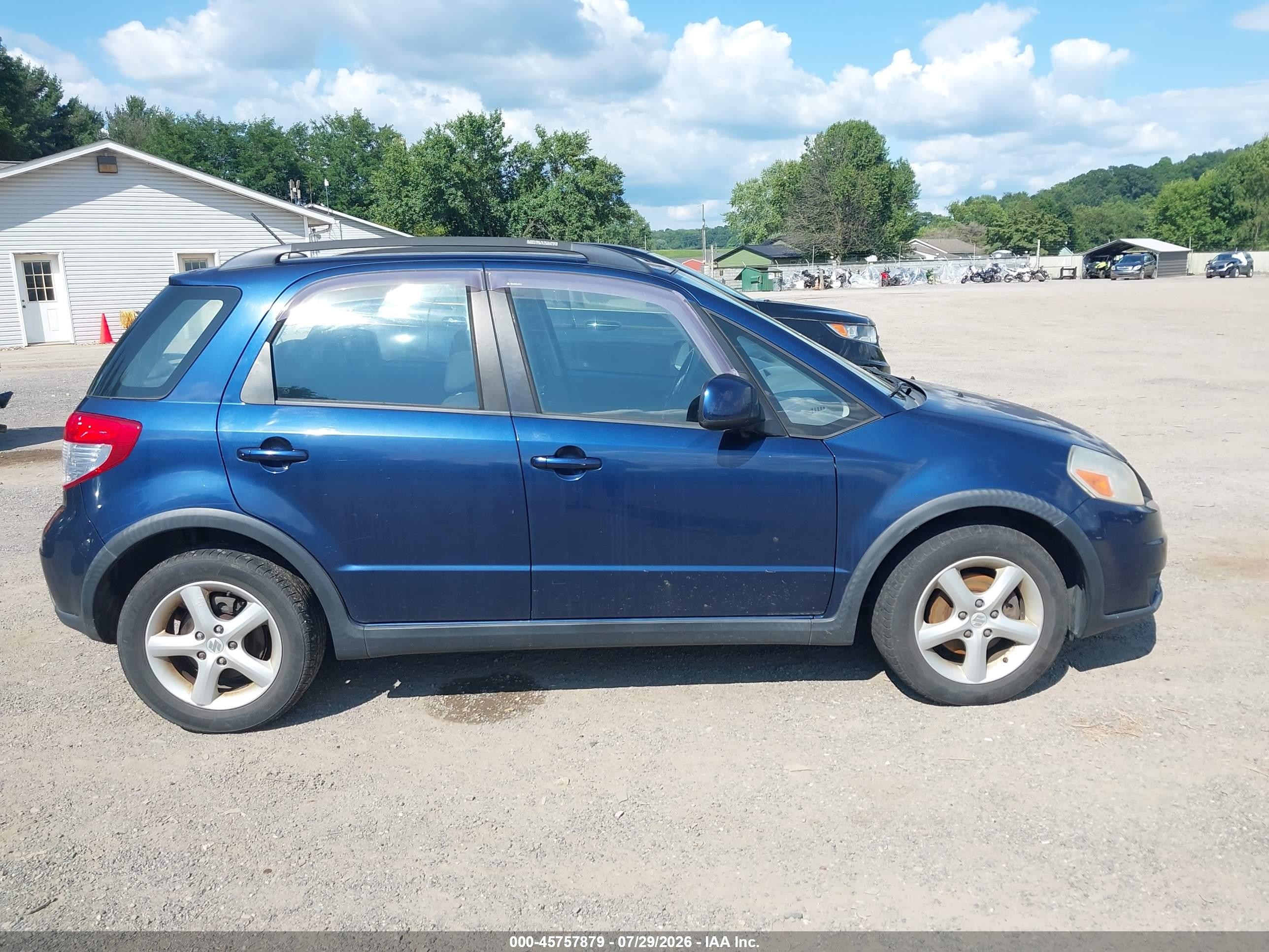 2008 Suzuki Sx4 Convenience/touring Blue vin: JS2YB413185111724