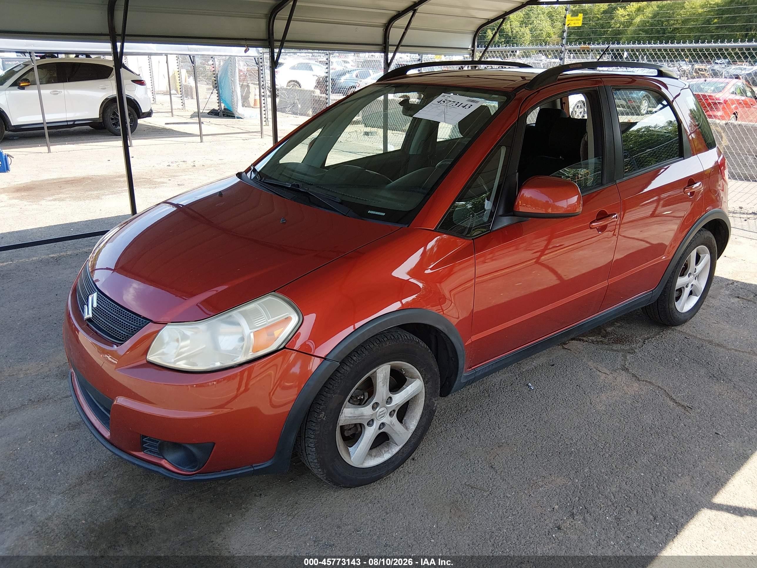 2009 Suzuki Sx4 Auto Awd/auto Technology Pkg Awd/man Awd/man Technology Pkg Awd Orange vin: JS2YB413296201881