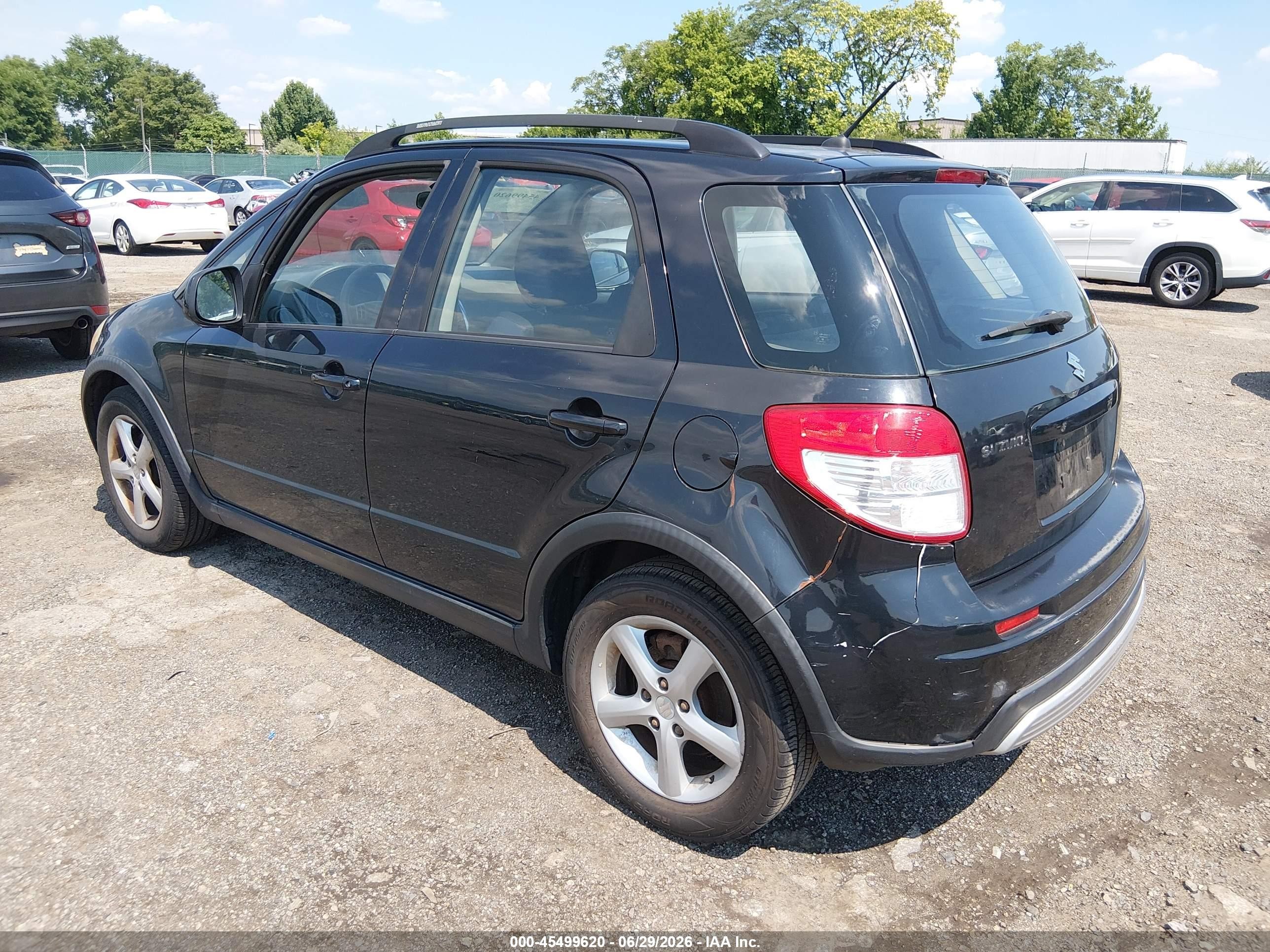 2007 Suzuki Sx4 Convenience/rally Black vin: JS2YB413375108306