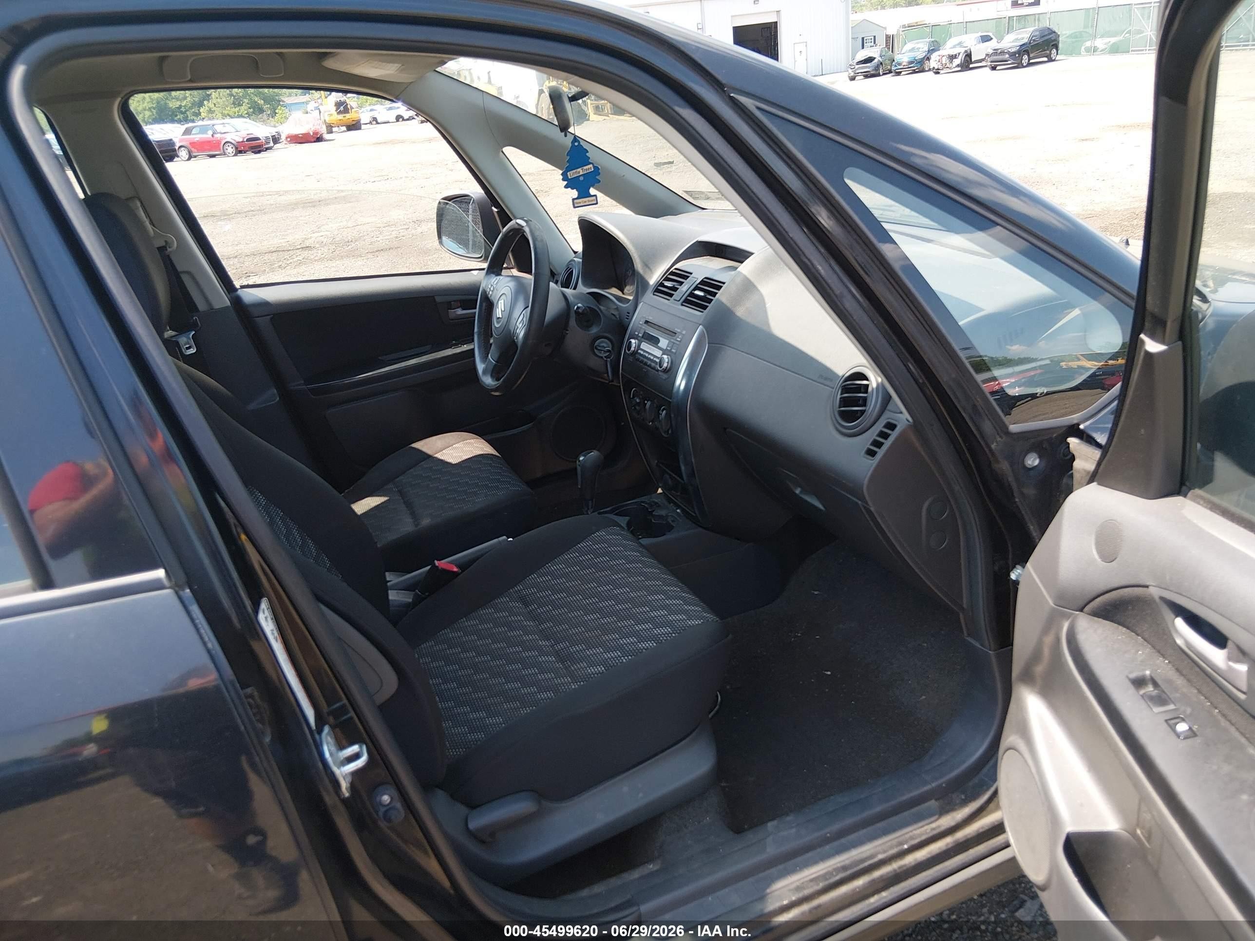 2007 Suzuki Sx4 Convenience/rally Black vin: JS2YB413375108306