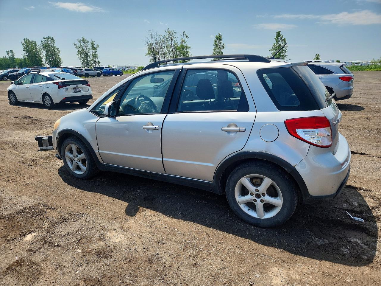 2008 Suzuki Sx4 Base Gray vin: JS2YB413385111272