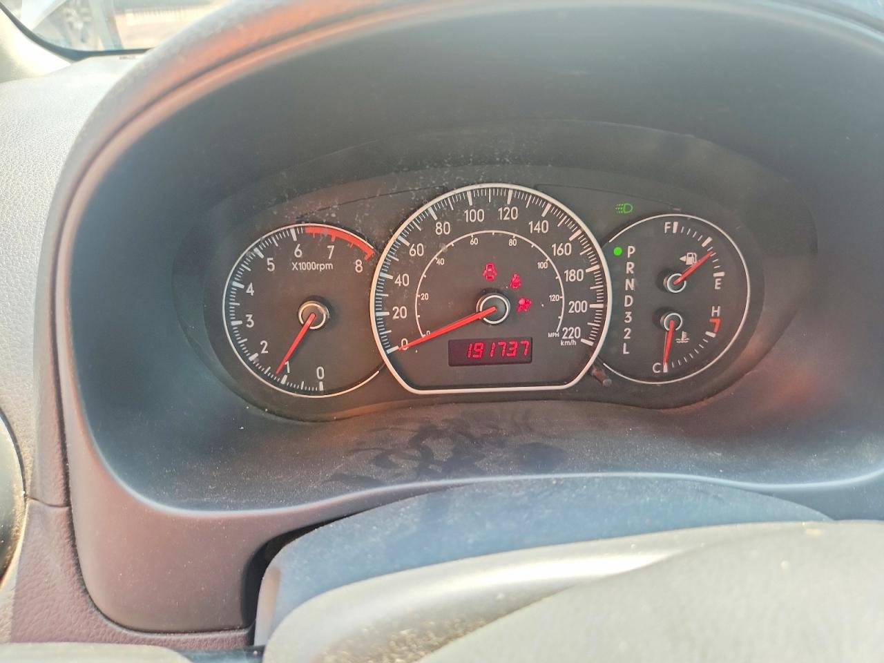 2008 Suzuki Sx4 Base Gray vin: JS2YB413385111272