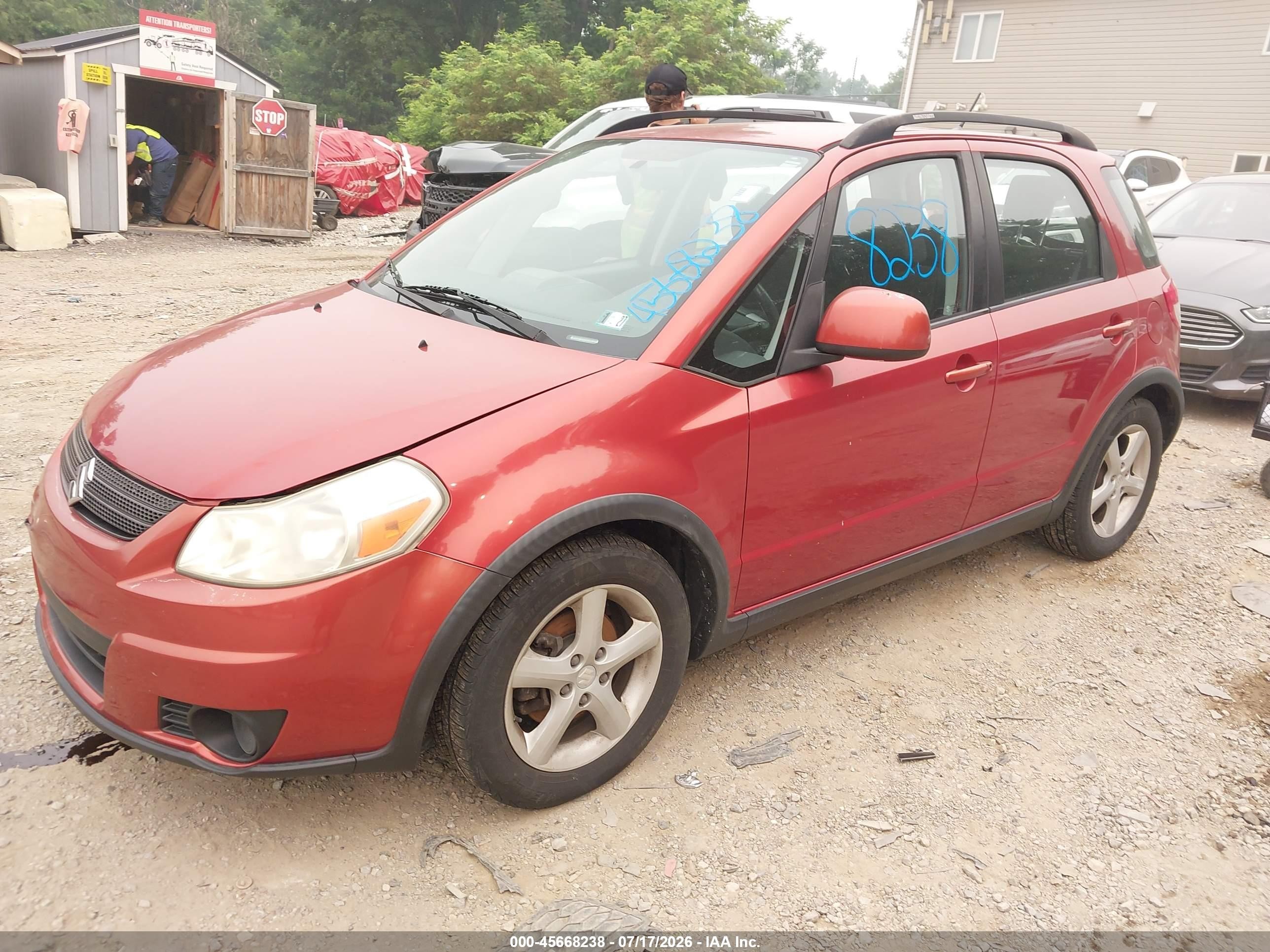 2009 Suzuki Sx4 Auto Awd/auto Technology Pkg Awd/man Awd/man Technology Pkg Awd Orange vin: JS2YB413396204305