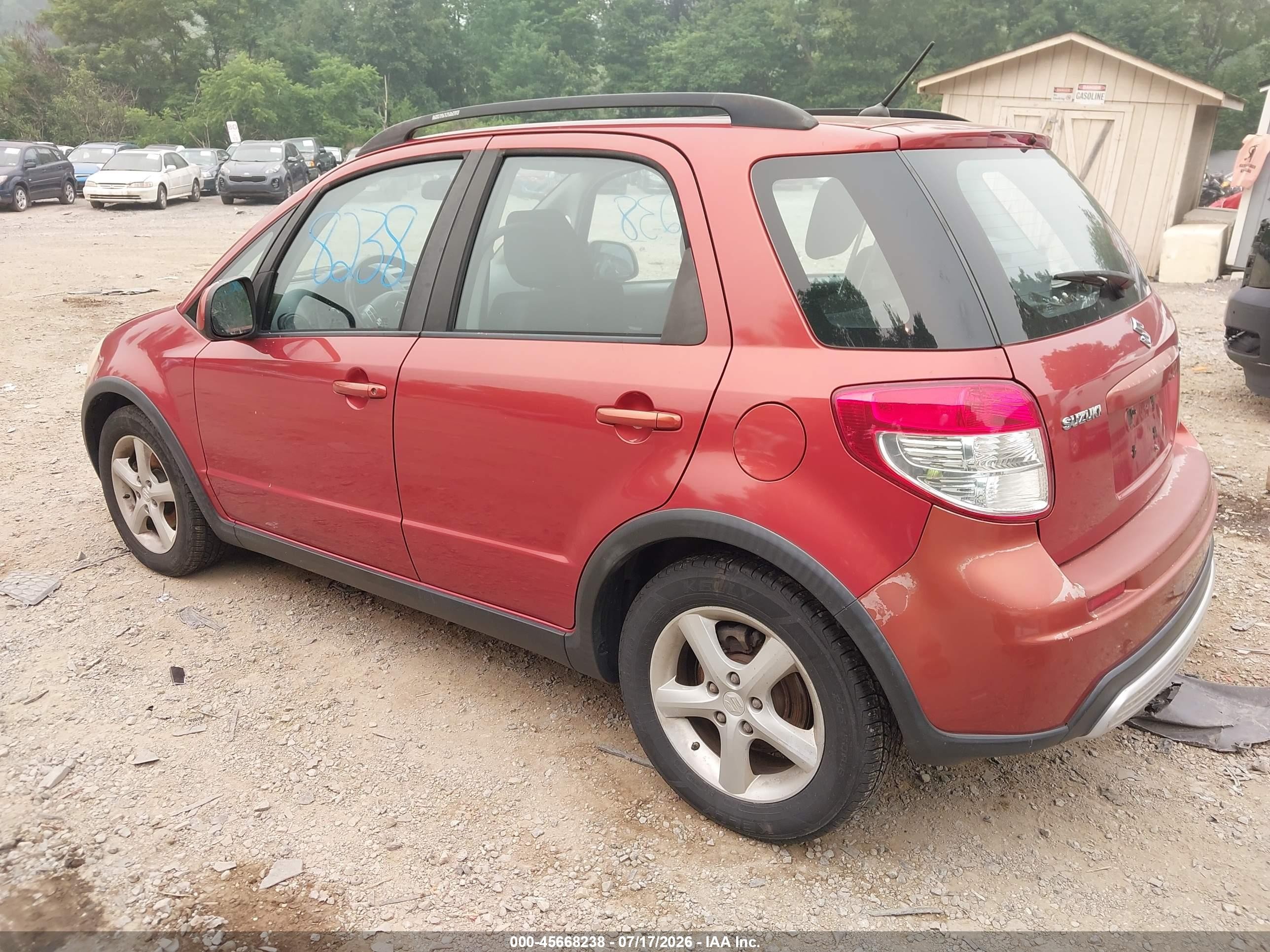2009 Suzuki Sx4 Auto Awd/auto Technology Pkg Awd/man Awd/man Technology Pkg Awd Orange vin: JS2YB413396204305