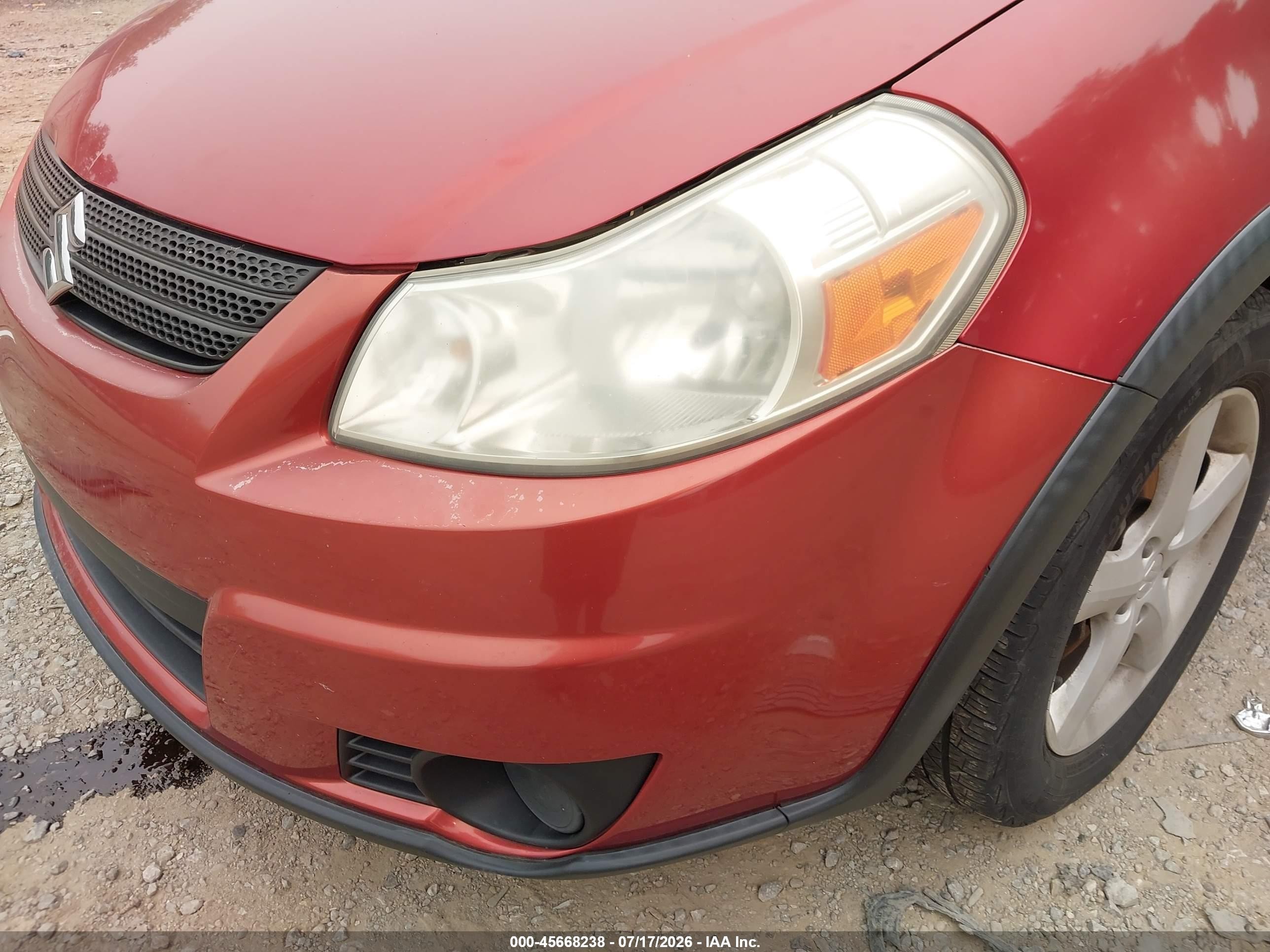 2009 Suzuki Sx4 Auto Awd/auto Technology Pkg Awd/man Awd/man Technology Pkg Awd Orange vin: JS2YB413396204305