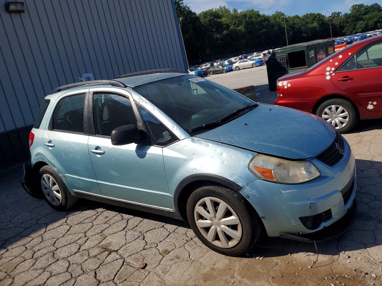 2009 Suzuki Sx4 Technology Blue vin: JS2YB413396204644