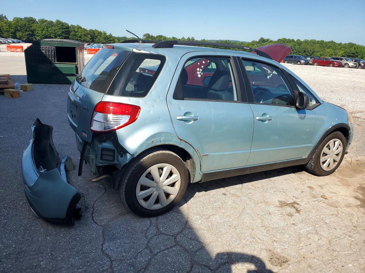 2009 Suzuki Sx4 Technology Blue vin: JS2YB413396204644