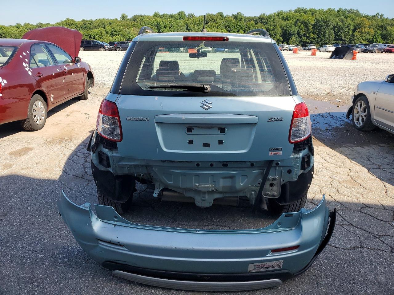 2009 Suzuki Sx4 Technology Blue vin: JS2YB413396204644