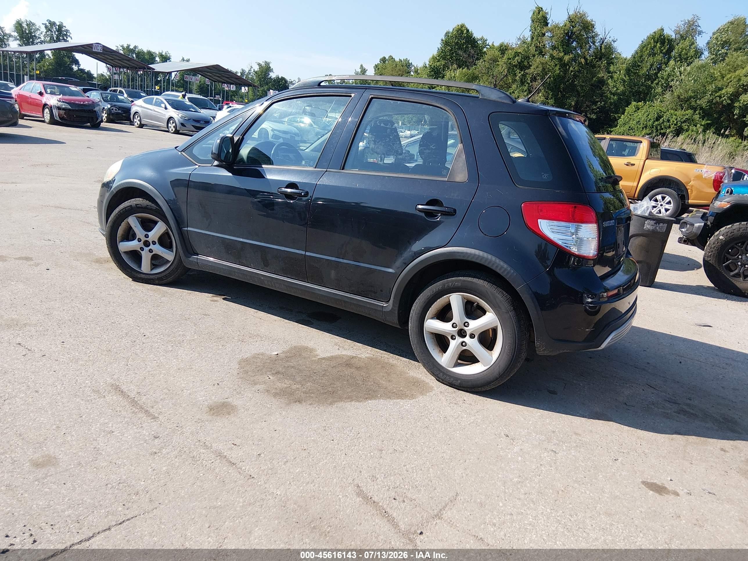 2008 Suzuki Sx4 Convenience/touring Black vin: JS2YB413485110034