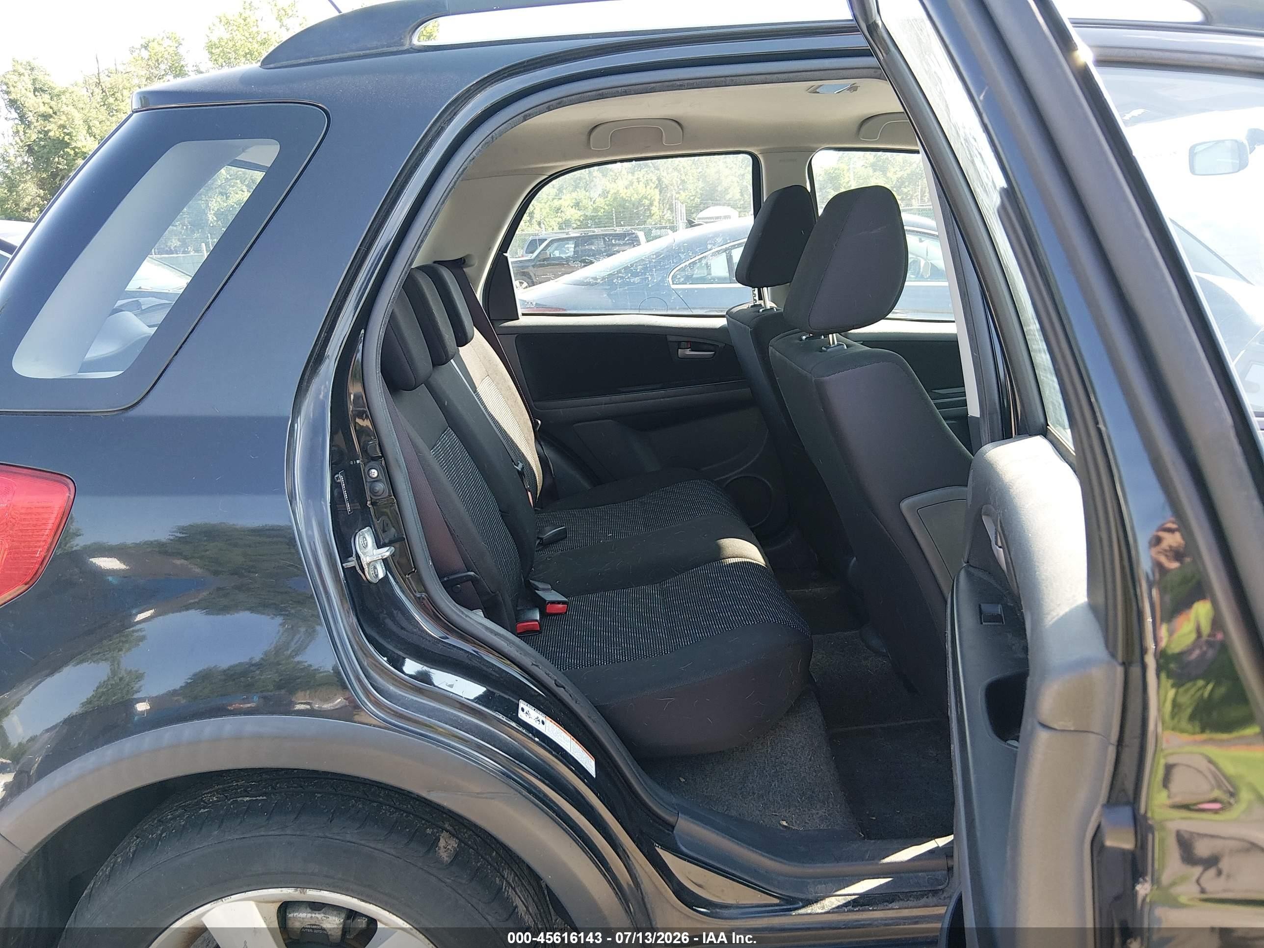 2008 Suzuki Sx4 Convenience/touring Black vin: JS2YB413485110034