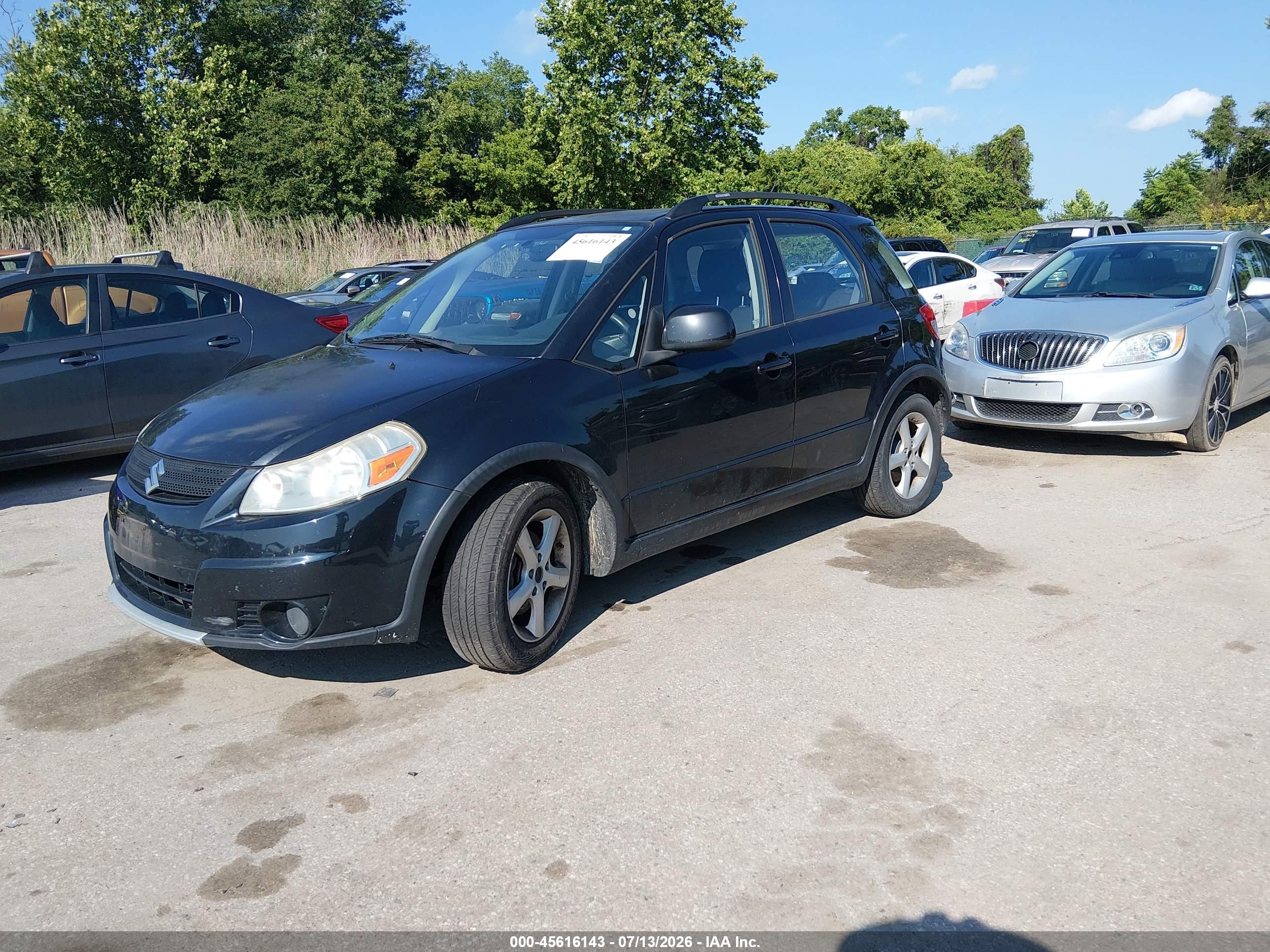 2008 Suzuki Sx4 Convenience/touring Black vin: JS2YB413485110034
