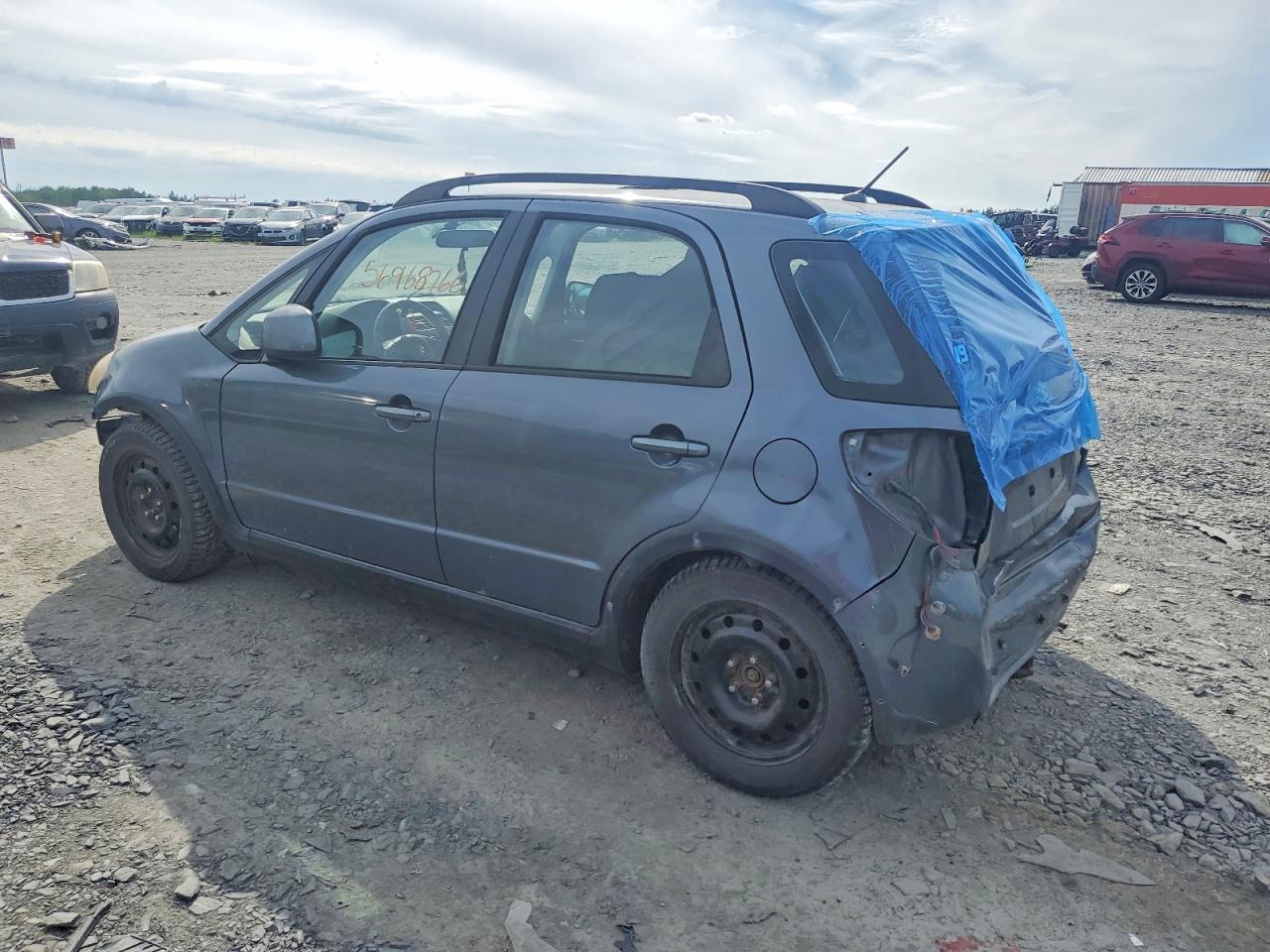 2009 Suzuki Sx4 Technology Gray vin: JS2YB413495101318