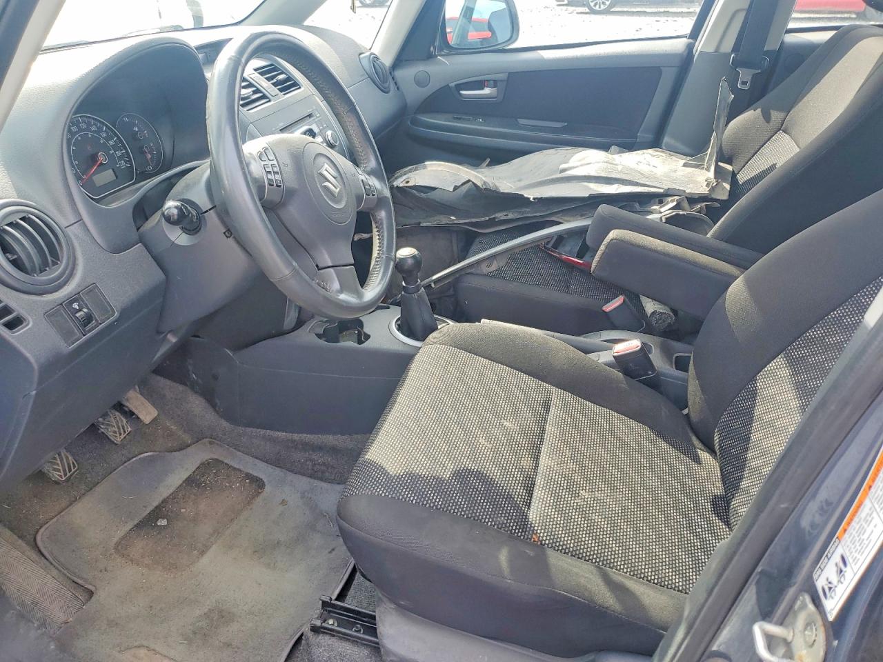 2009 Suzuki Sx4 Technology Gray vin: JS2YB413495101318