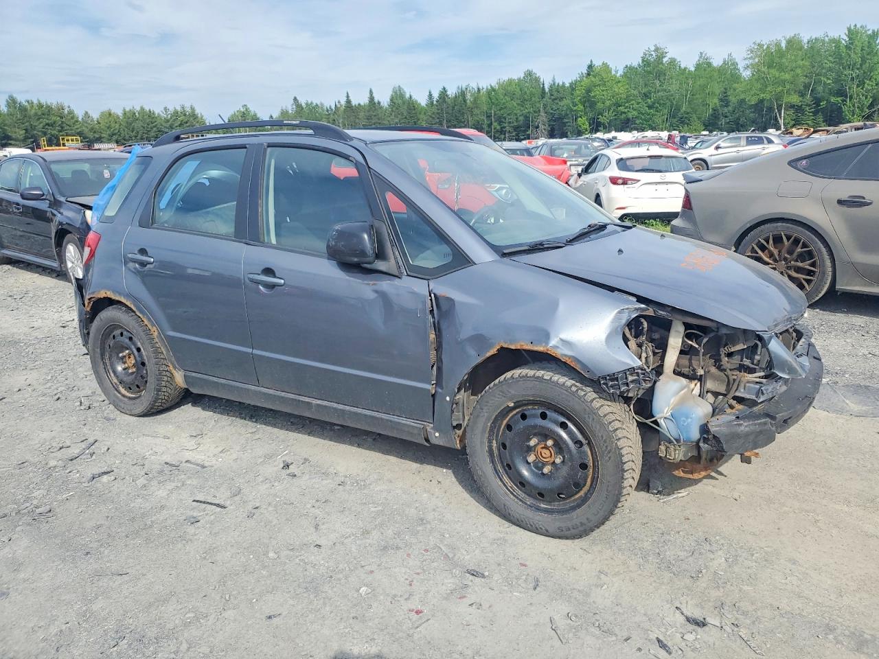 2009 Suzuki Sx4 Technology Gray vin: JS2YB413495101318
