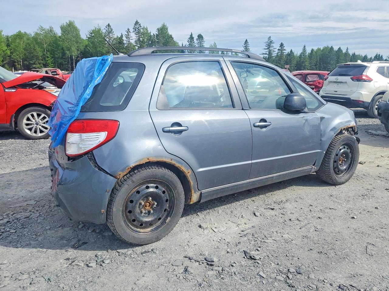 2009 Suzuki Sx4 Technology Gray vin: JS2YB413495101318