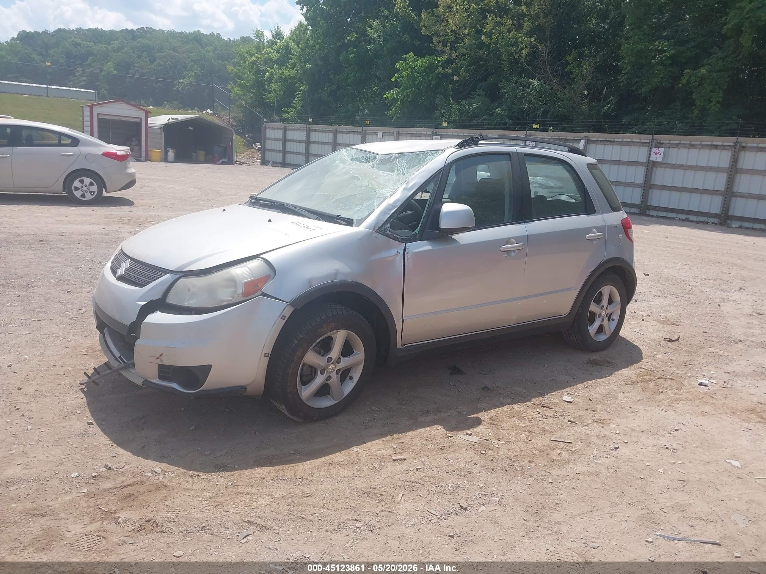 2007 Suzuki Sx4 Convenience/rally Серый vin: JS2YB413575101728