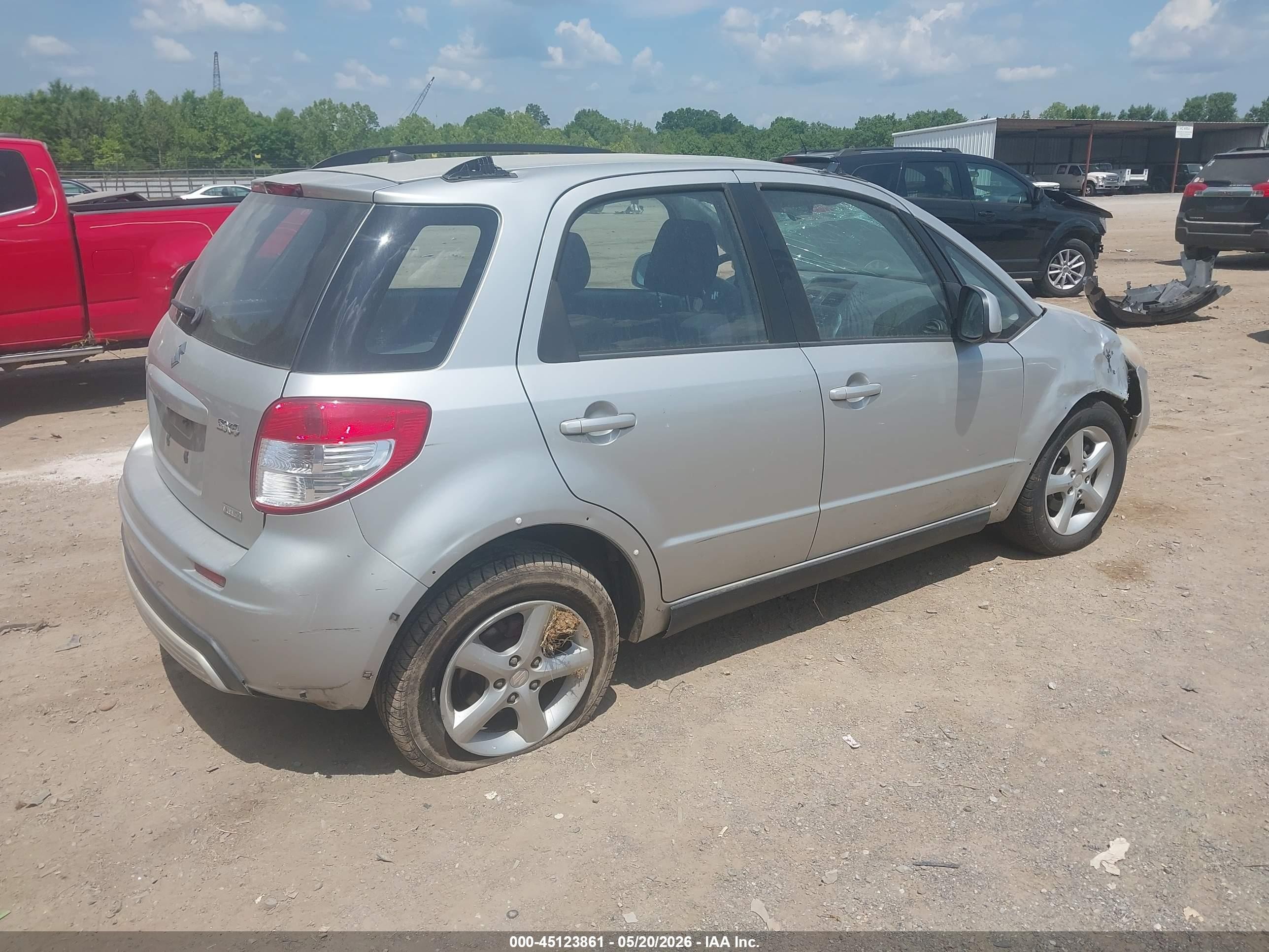 2007 Suzuki Sx4 Convenience/rally Серый vin: JS2YB413575101728