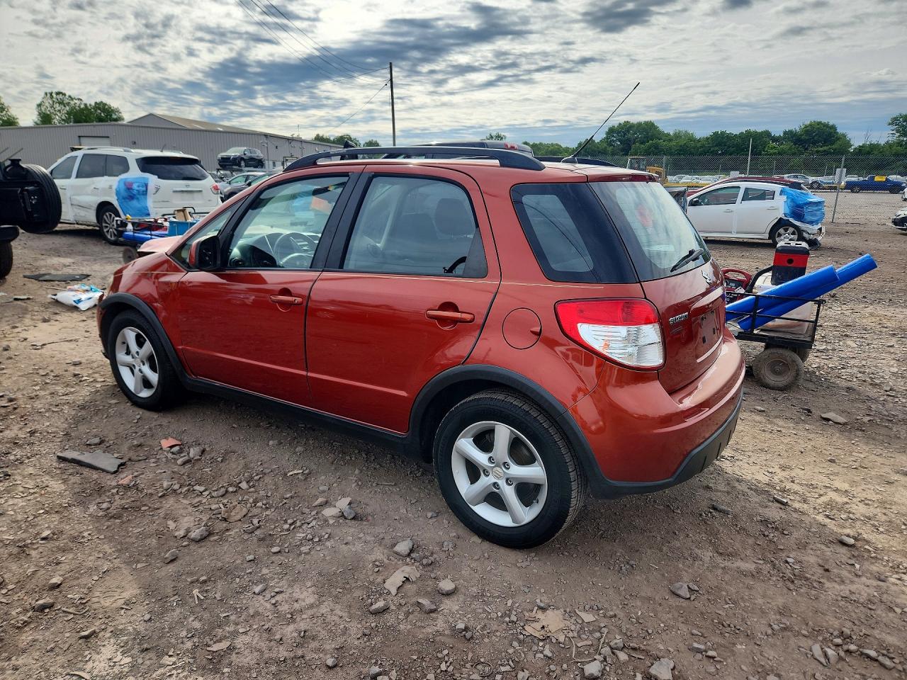 2007 Suzuki Sx4 Orange vin: JS2YB413575111613