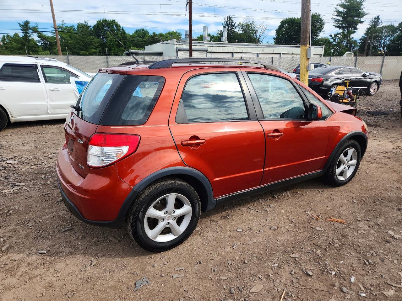 2007 Suzuki Sx4 Orange vin: JS2YB413575111613