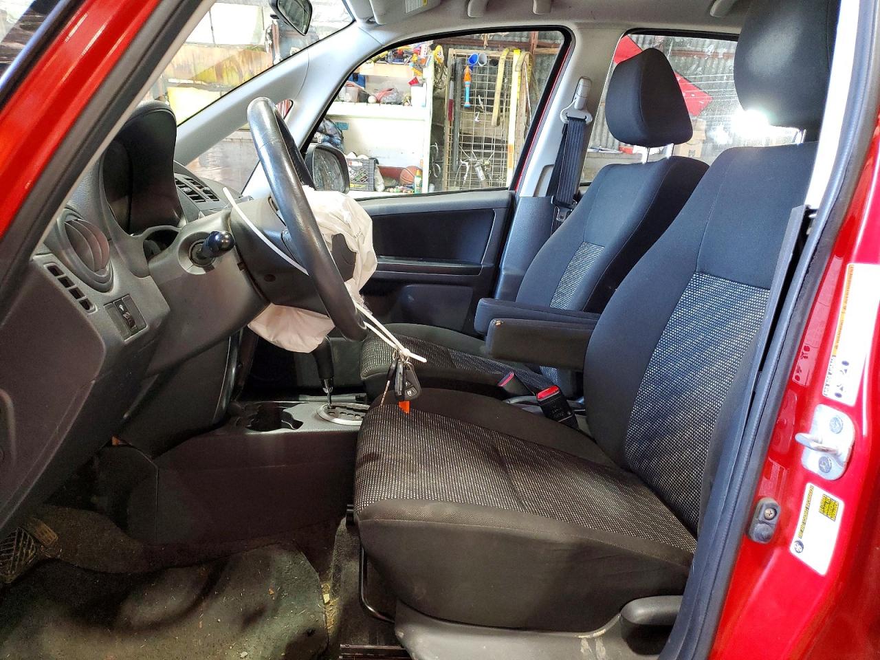 2009 Suzuki Sx4 Technology Red vin: JS2YB413596202071