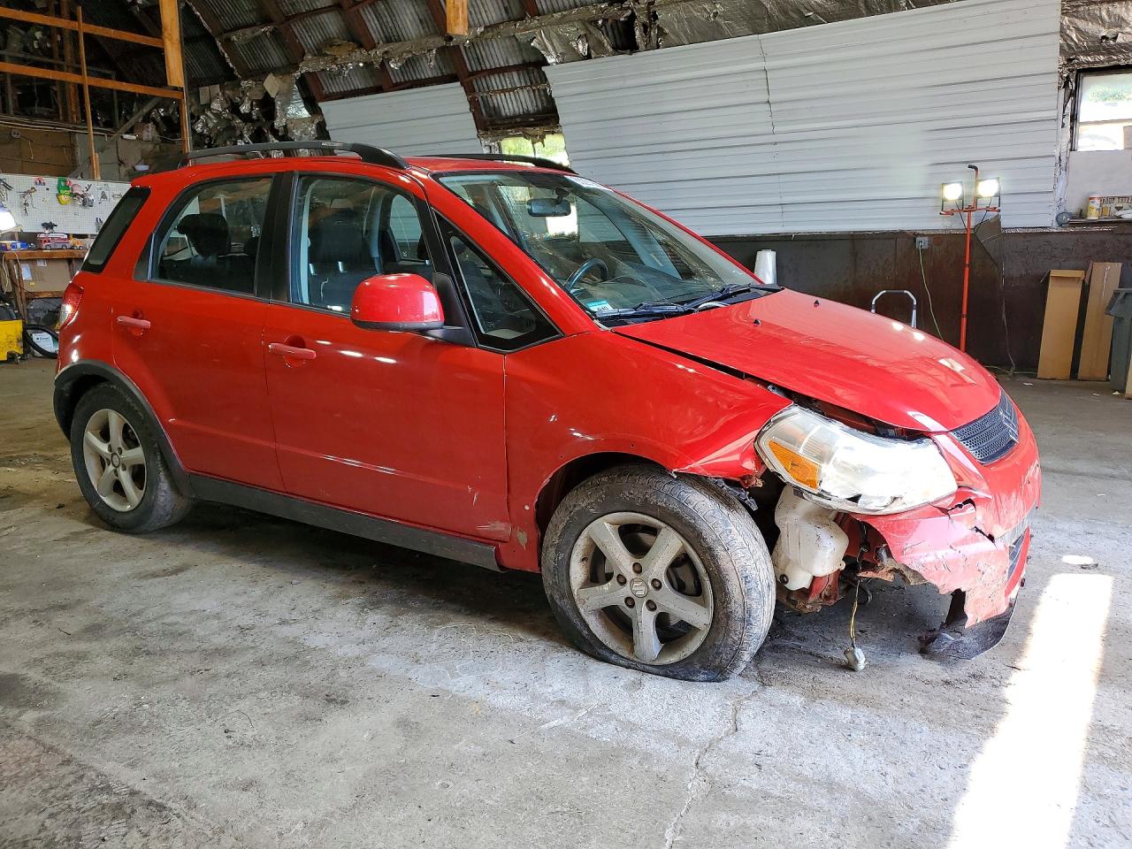 2009 Suzuki Sx4 Technology Red vin: JS2YB413596202071