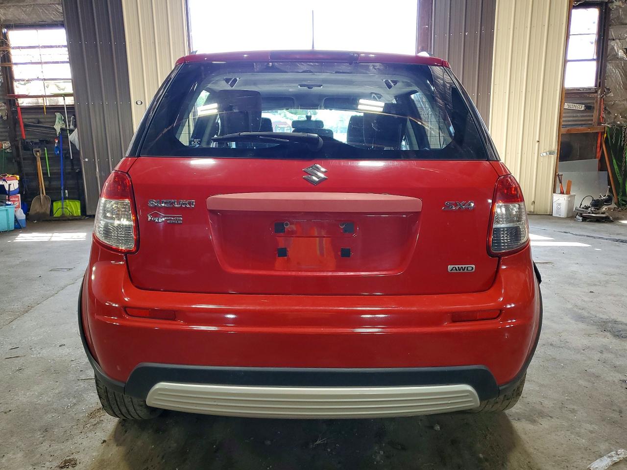 2009 Suzuki Sx4 Technology Red vin: JS2YB413596202071