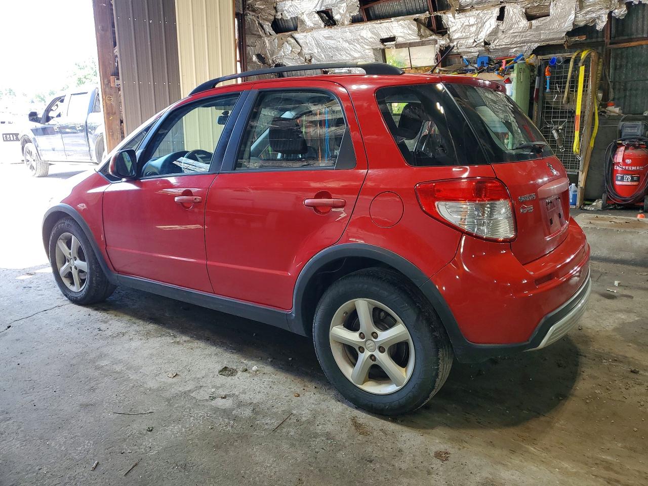 2009 Suzuki Sx4 Technology Red vin: JS2YB413596202071