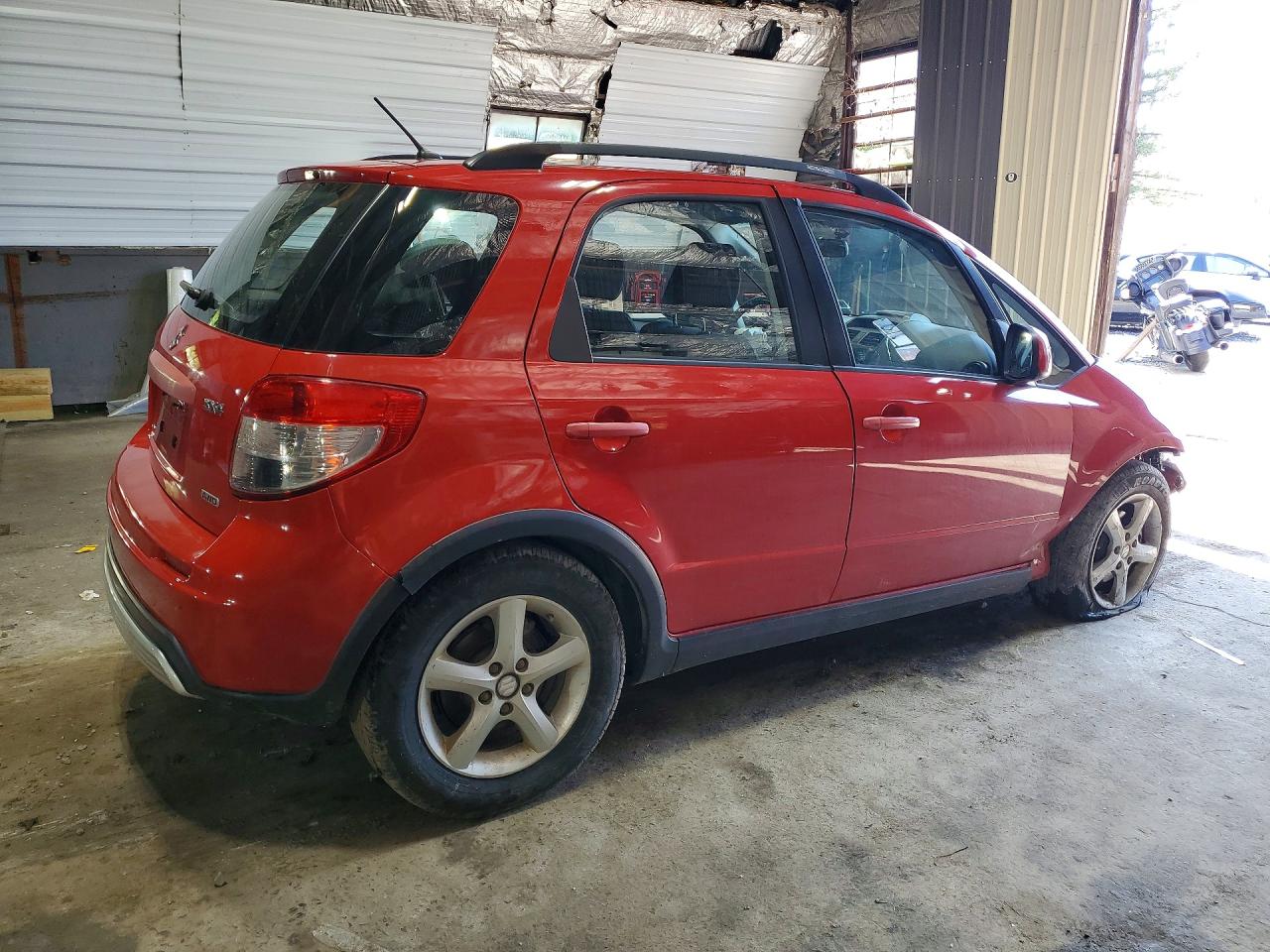 2009 Suzuki Sx4 Technology Red vin: JS2YB413596202071