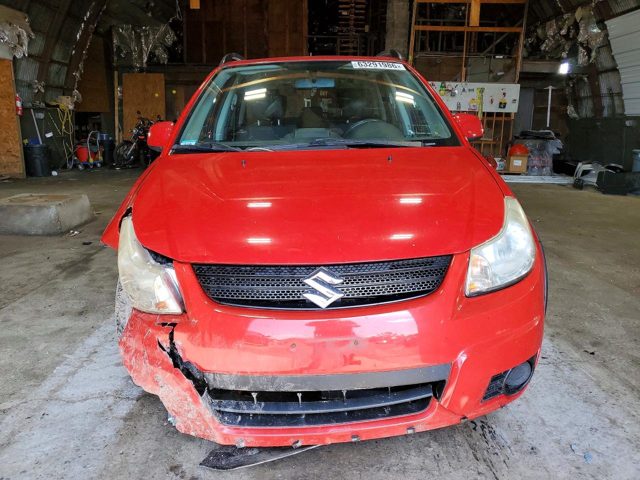 2009 Suzuki Sx4 Technology Red vin: JS2YB413596202071
