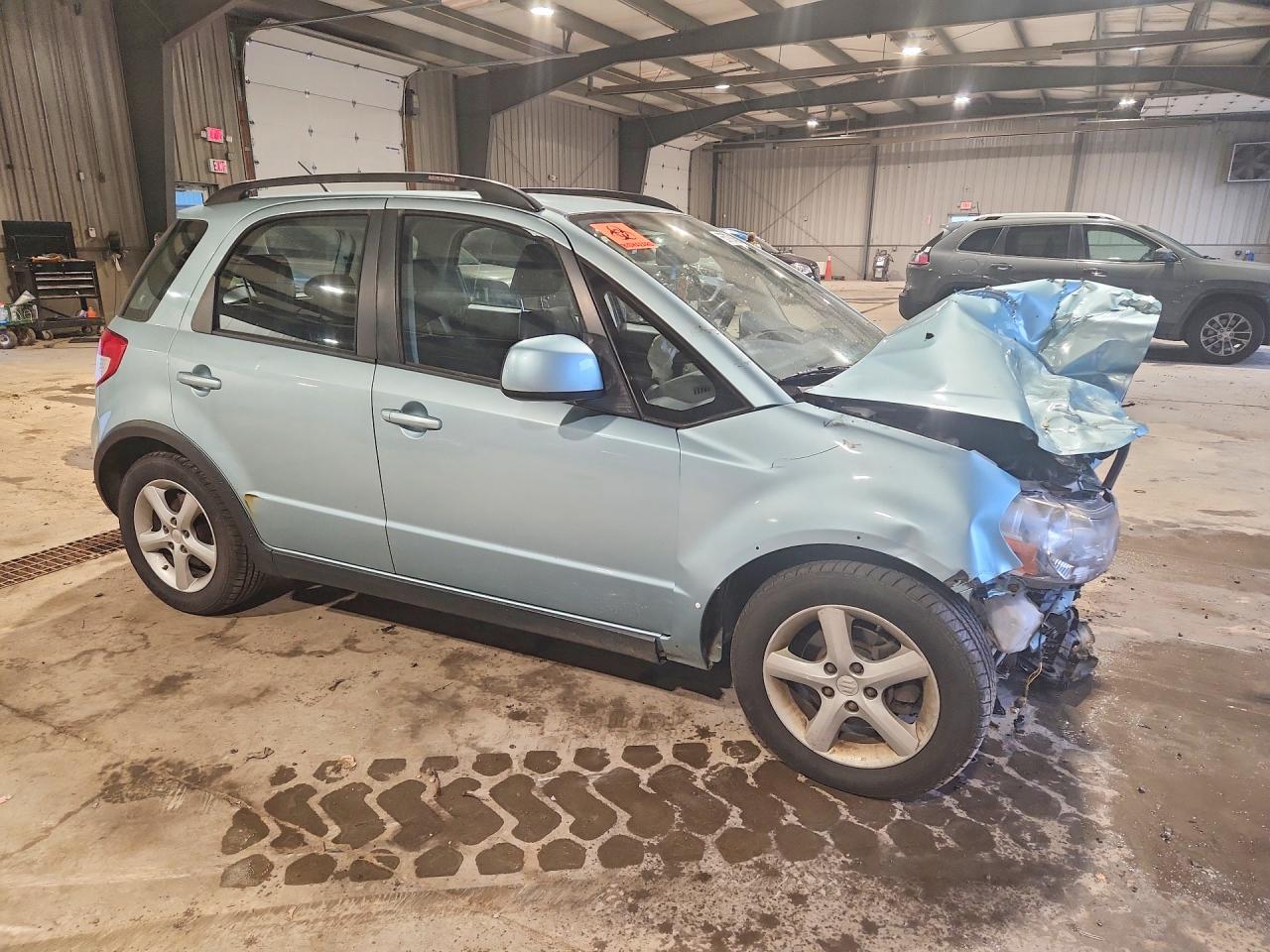 2009 Suzuki Sx4 Technology Turquoise vin: JS2YB413596204256