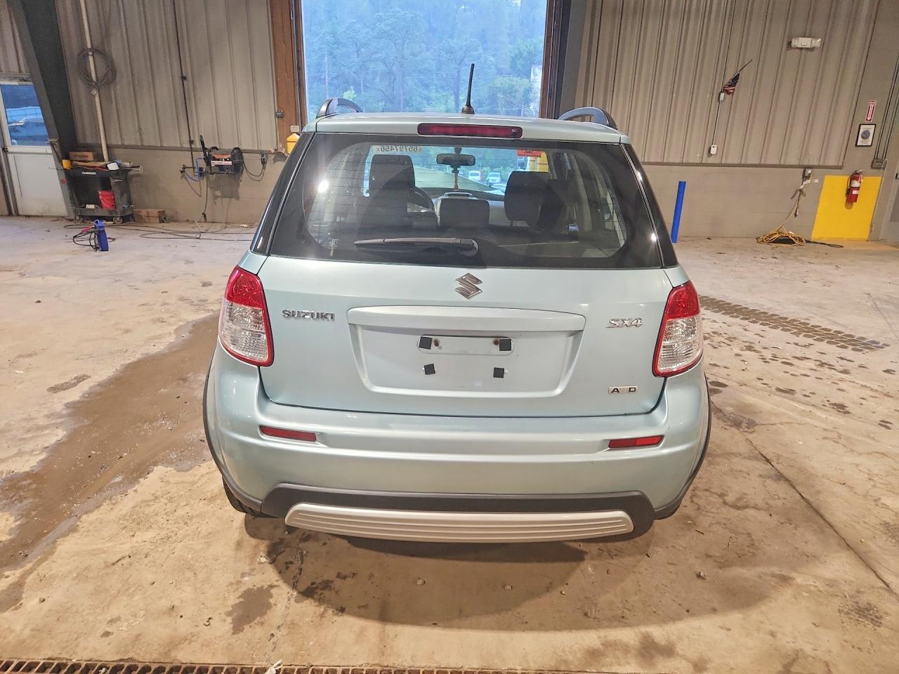 2009 Suzuki Sx4 Technology Turquoise vin: JS2YB413596204256