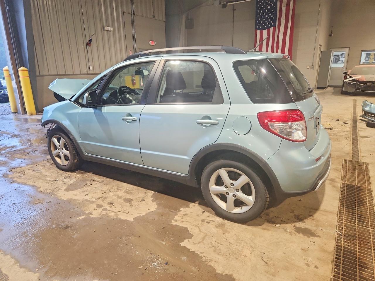 2009 Suzuki Sx4 Technology Turquoise vin: JS2YB413596204256