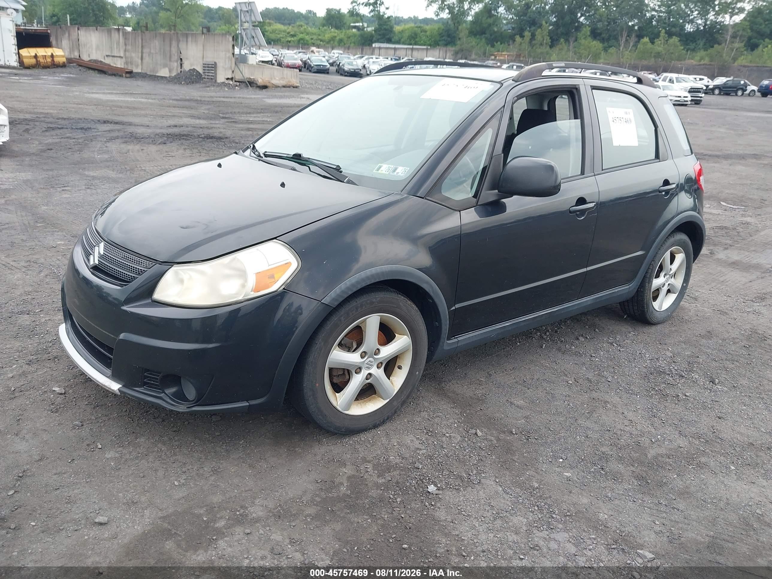 2008 Suzuki Sx4 Convenience/touring Black vin: JS2YB413685101450