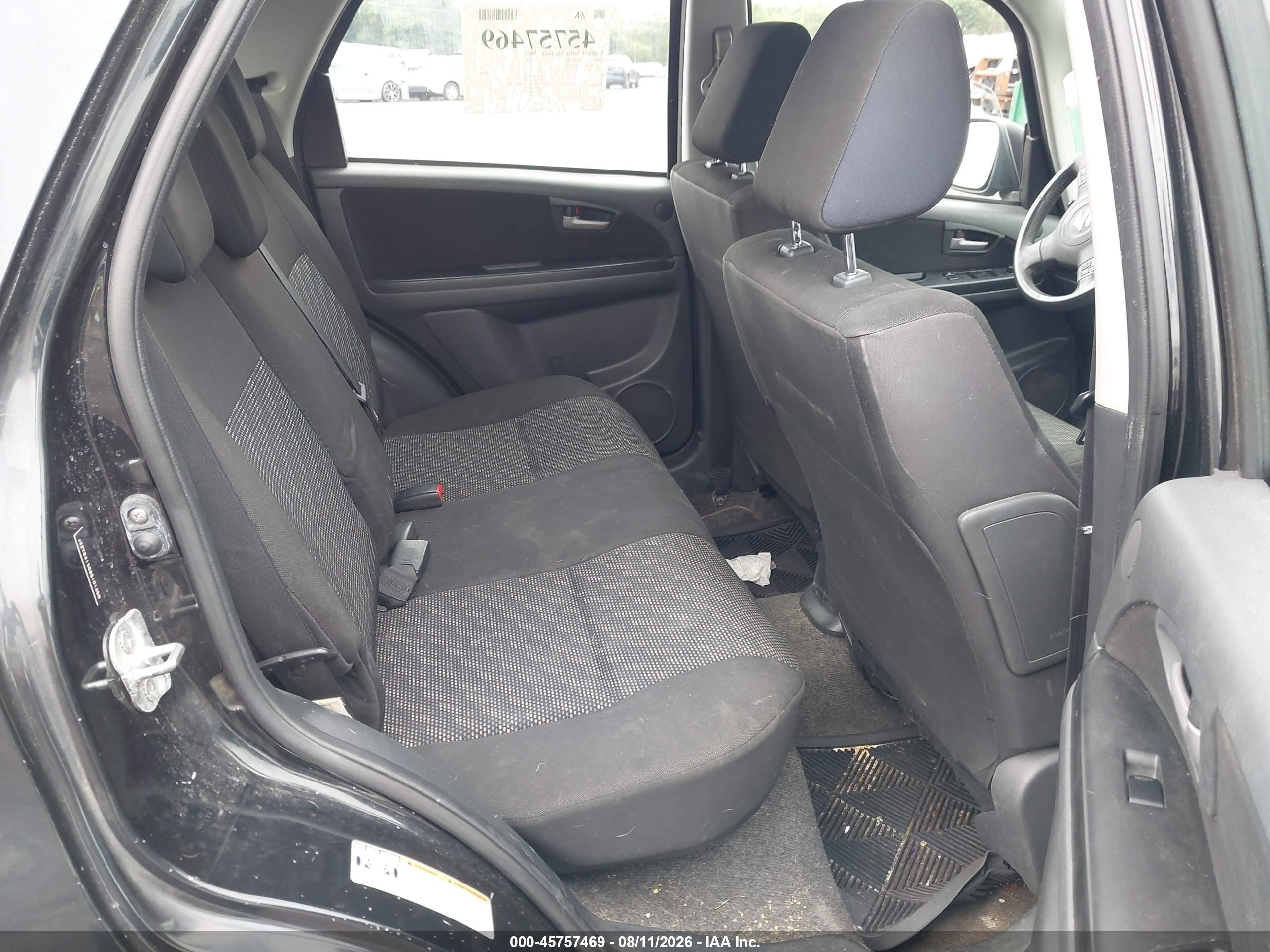 2008 Suzuki Sx4 Convenience/touring Black vin: JS2YB413685101450