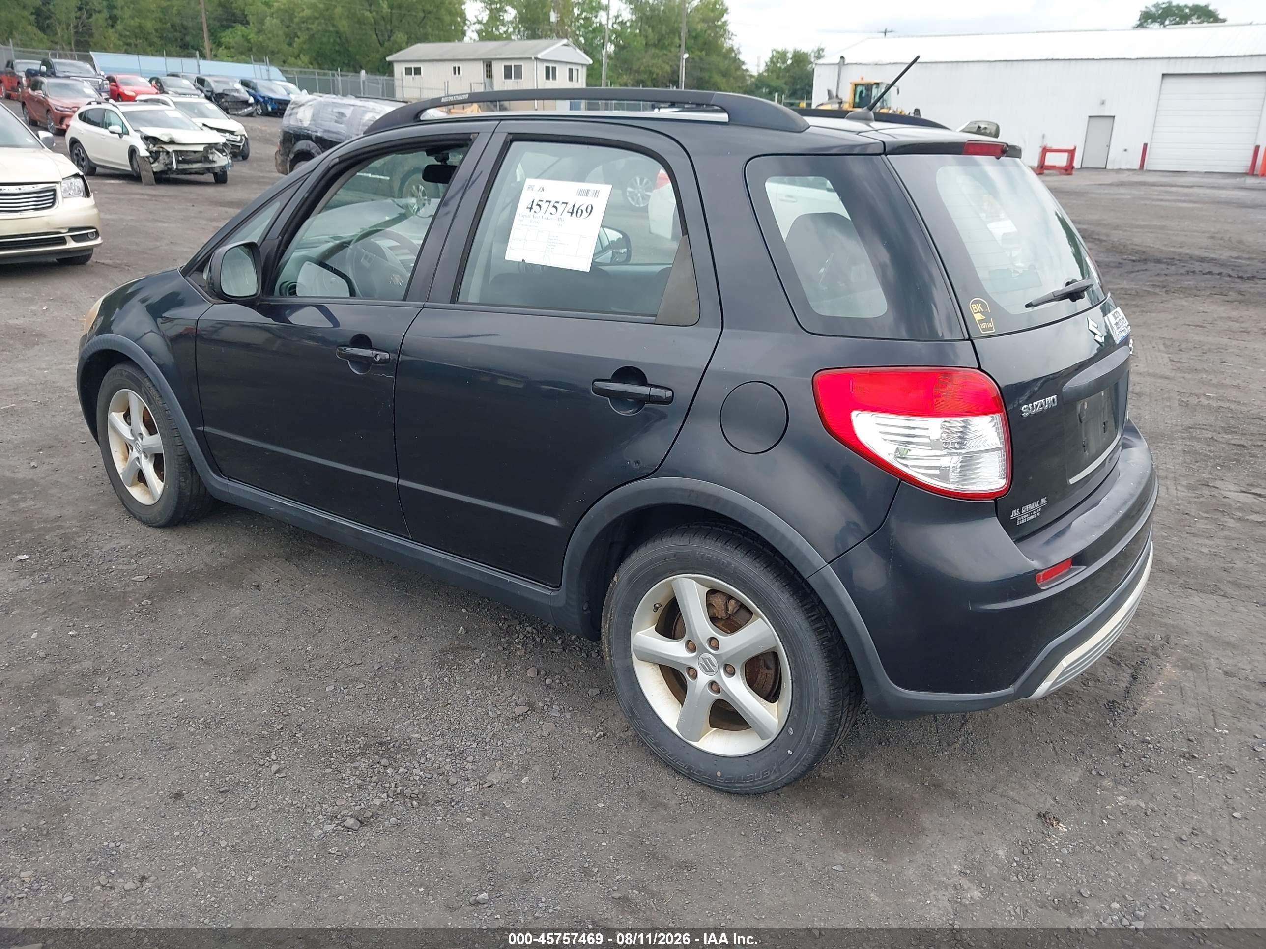 2008 Suzuki Sx4 Convenience/touring Black vin: JS2YB413685101450