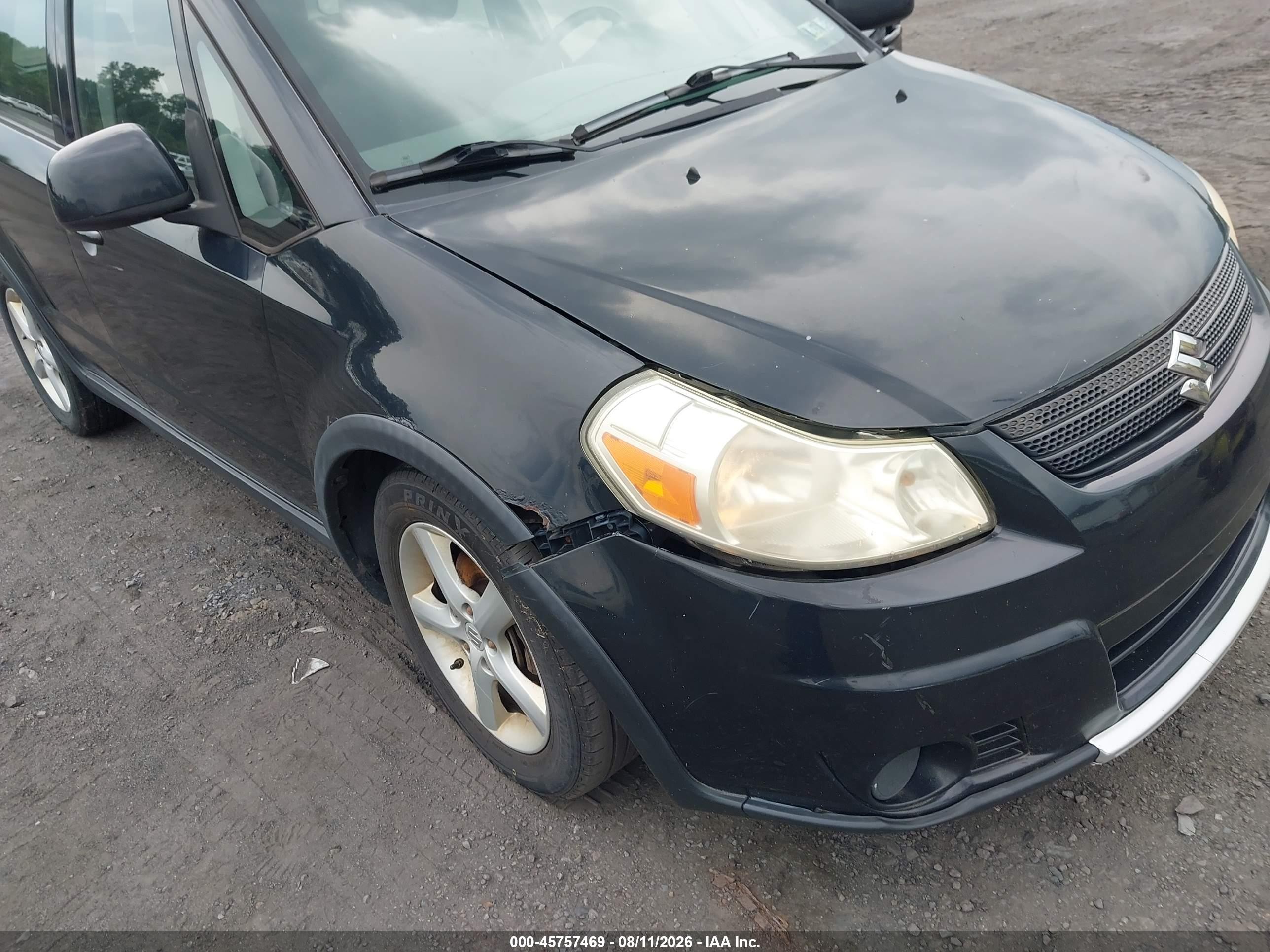 2008 Suzuki Sx4 Convenience/touring Black vin: JS2YB413685101450