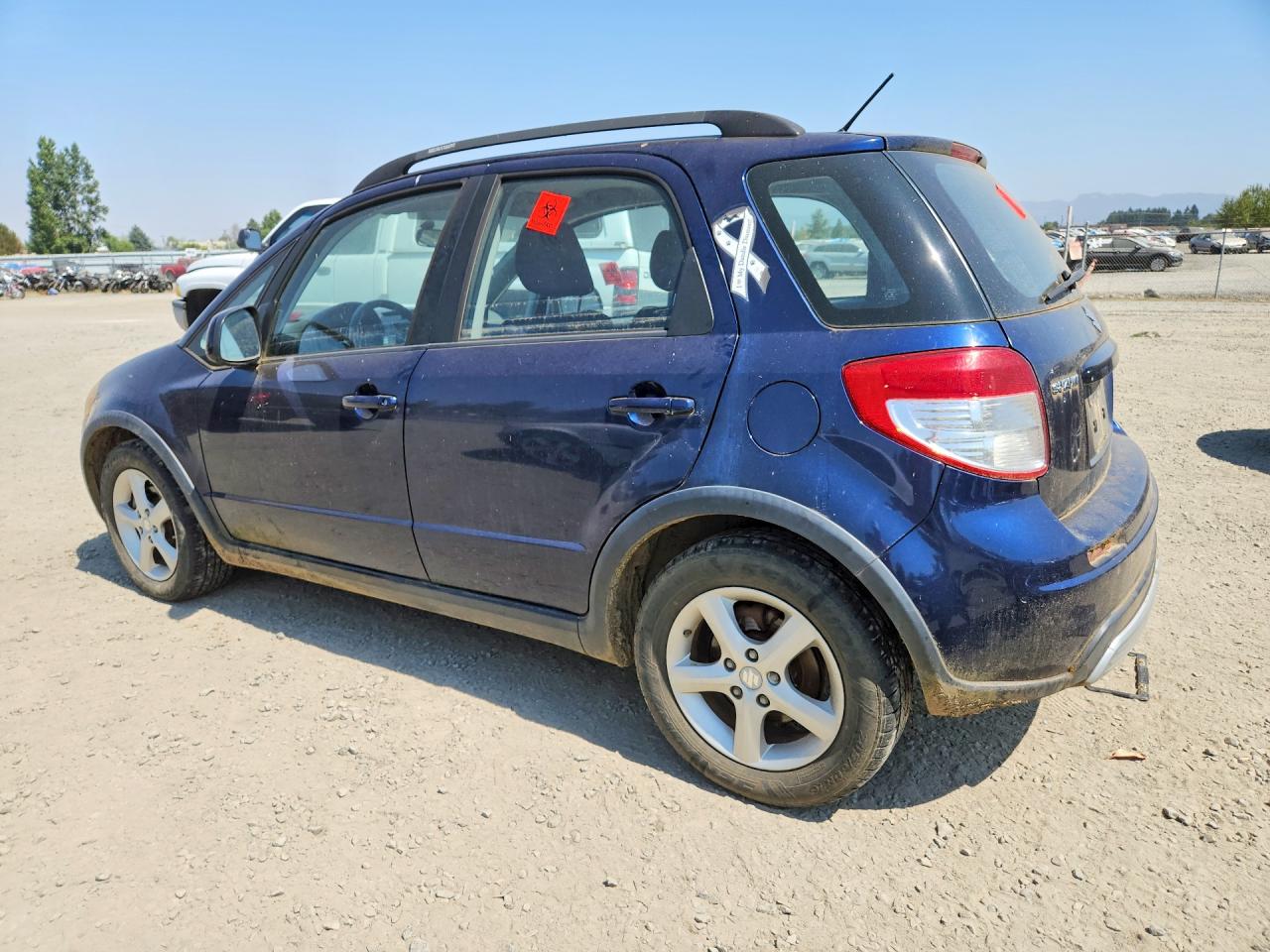 2008 Suzuki Sx4 Base Blue vin: JS2YB413685104056