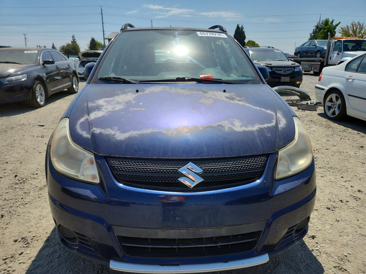 2008 Suzuki Sx4 Base Blue vin: JS2YB413685104056