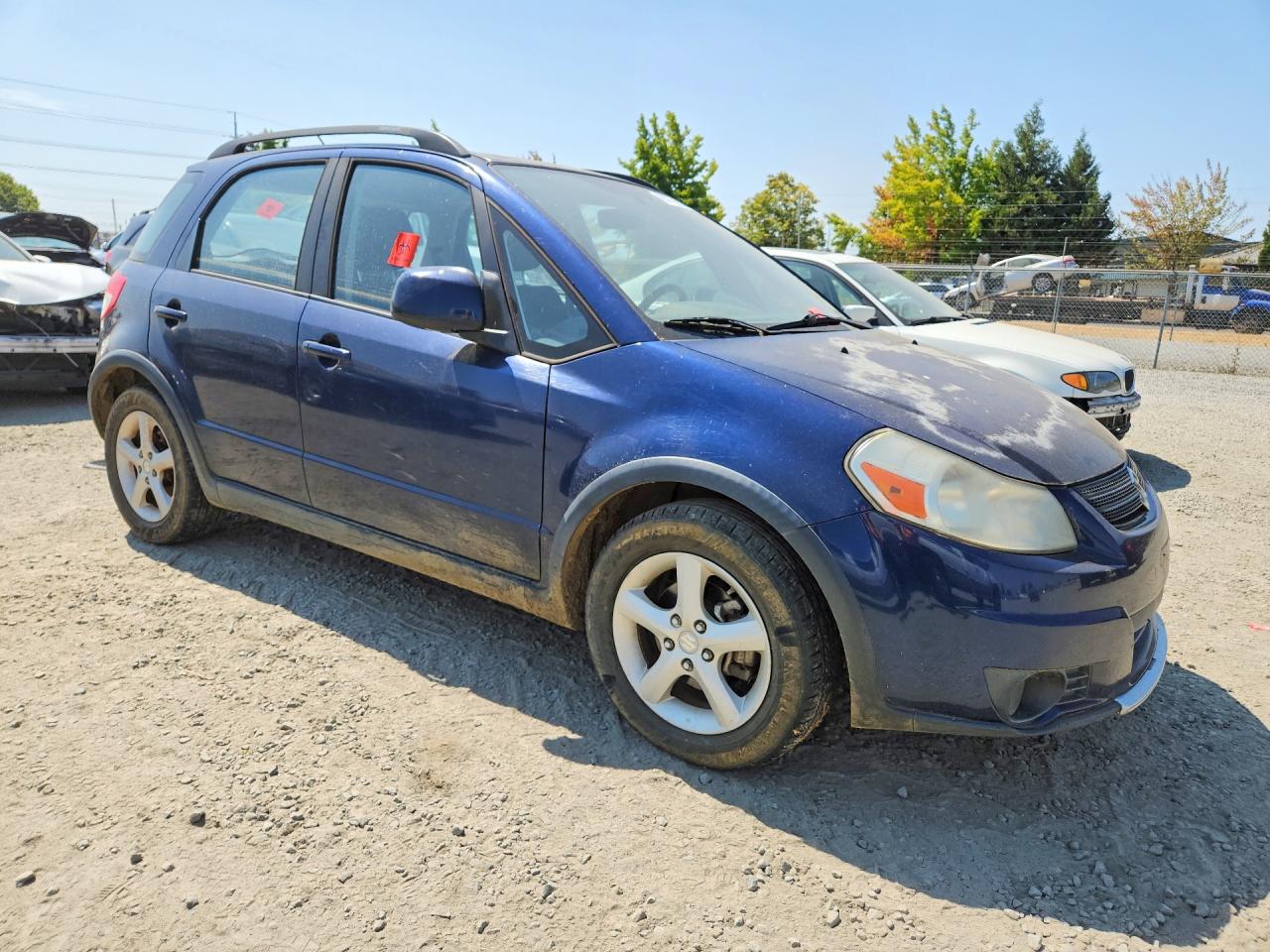 2008 Suzuki Sx4 Base Blue vin: JS2YB413685104056