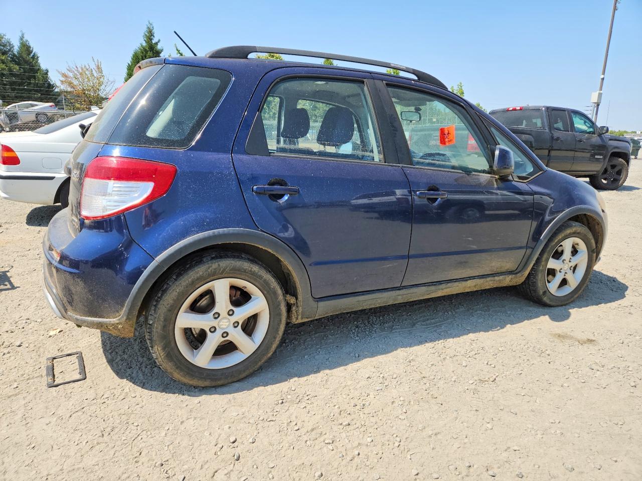 2008 Suzuki Sx4 Base Blue vin: JS2YB413685104056