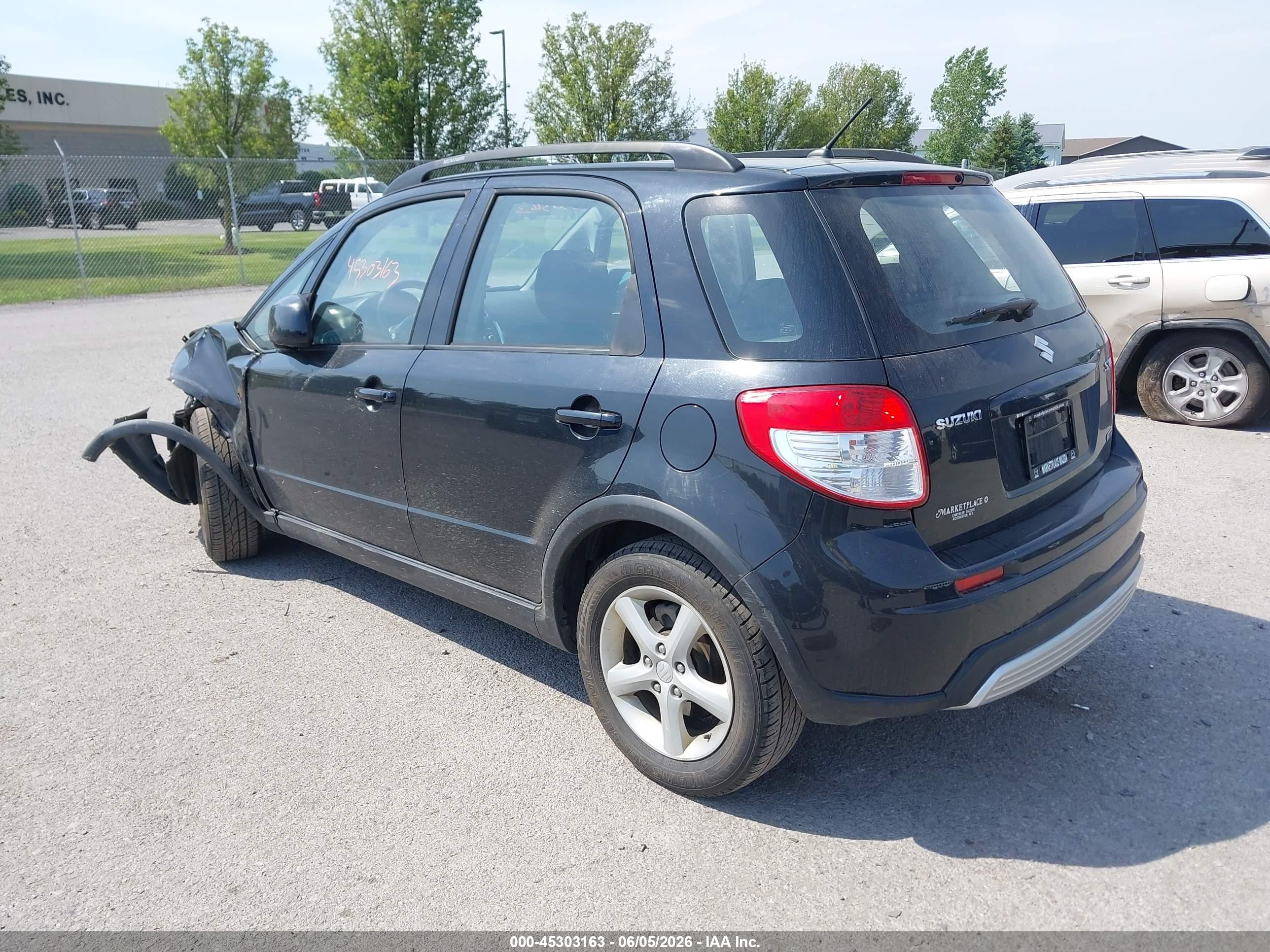 2009 Suzuki Sx4 Technology Dark Blue vin: JS2YB413696200300