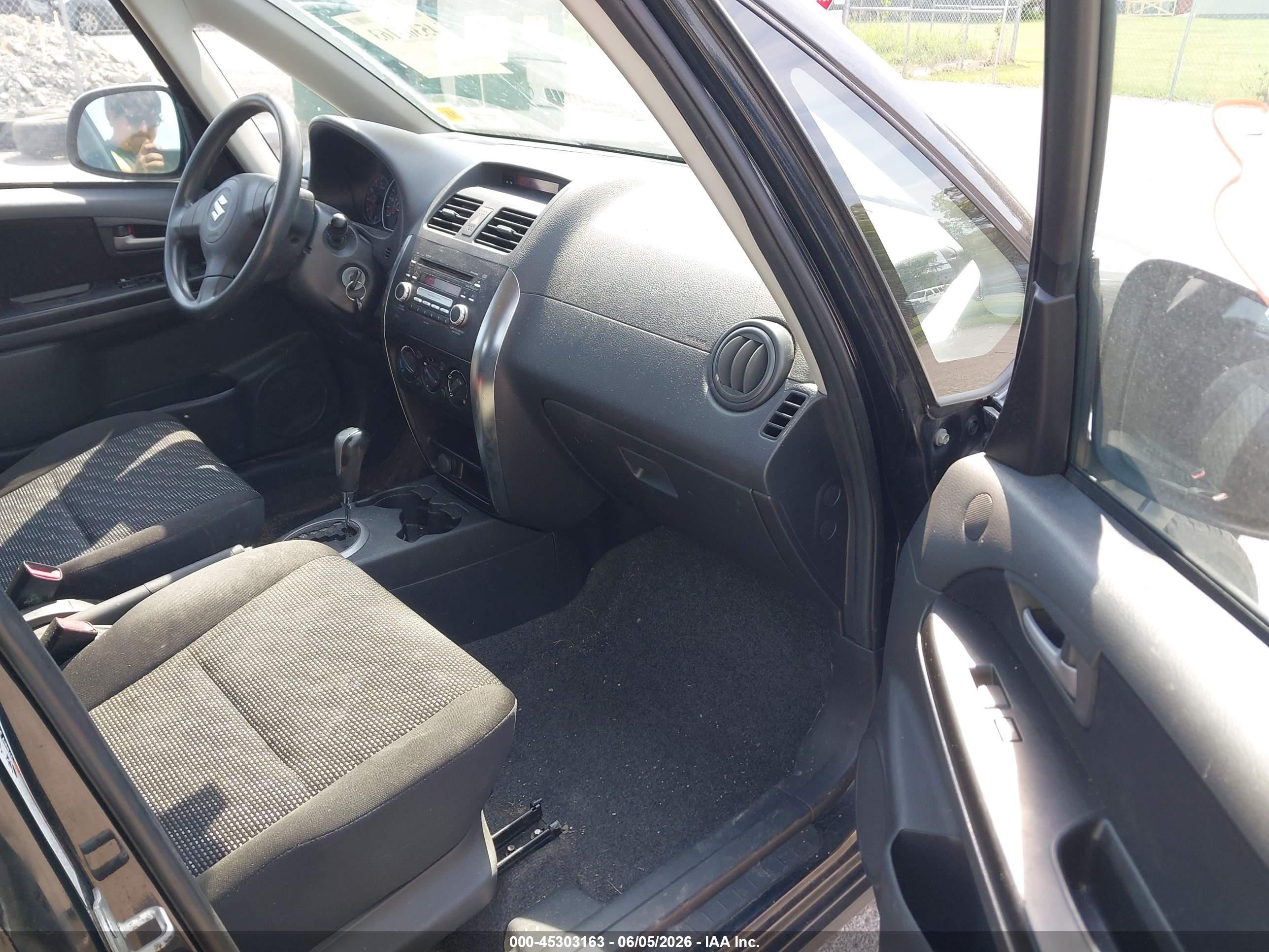 2009 Suzuki Sx4 Technology Dark Blue vin: JS2YB413696200300